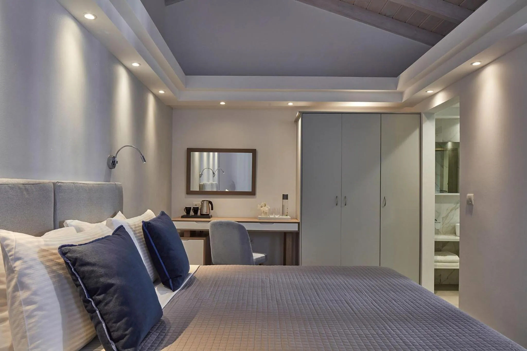 Photo of the whole room, Bed in ALKINOI RESORT AND SPA