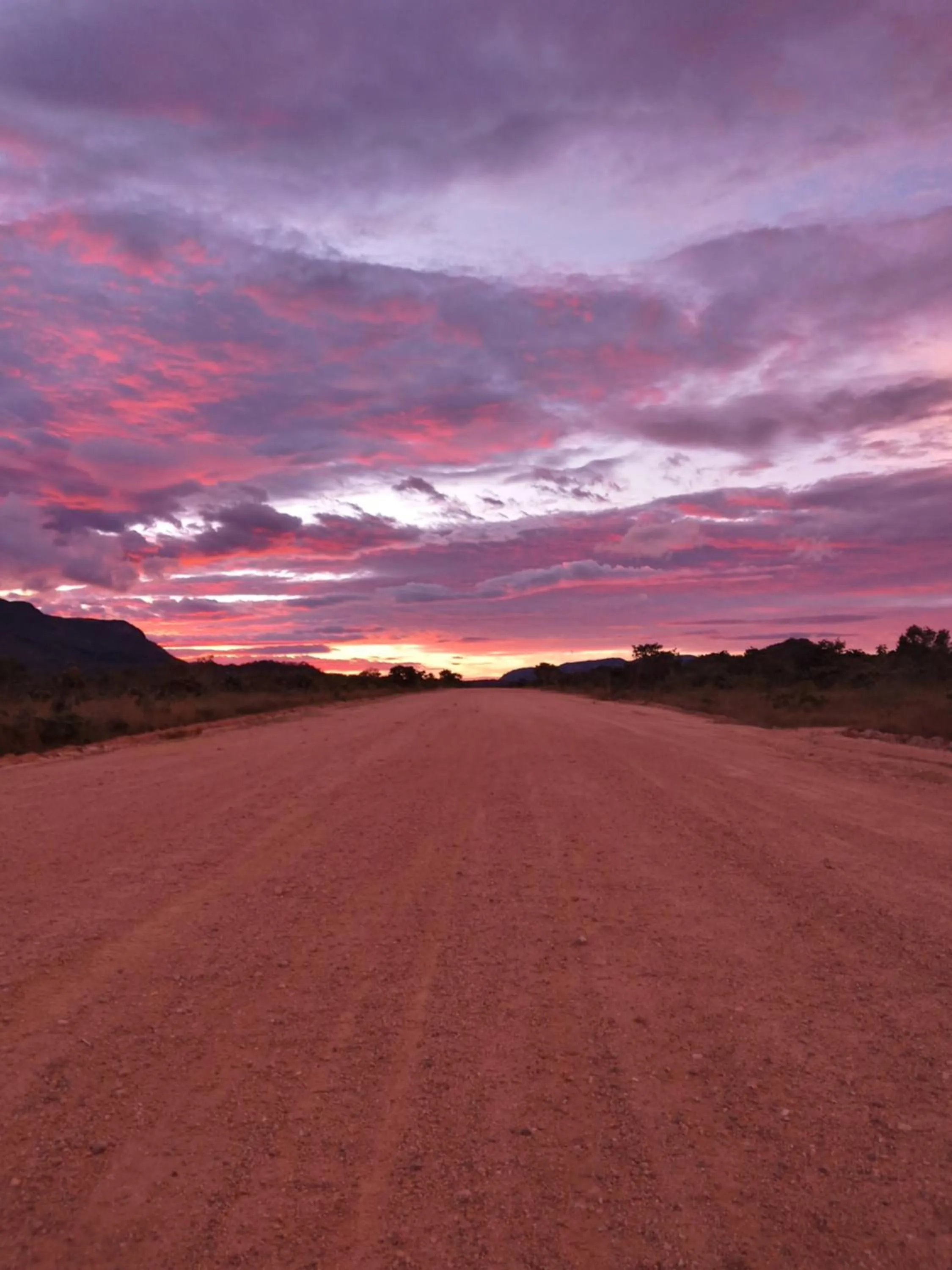 Sunrise in Hostel Portal Das Fadas