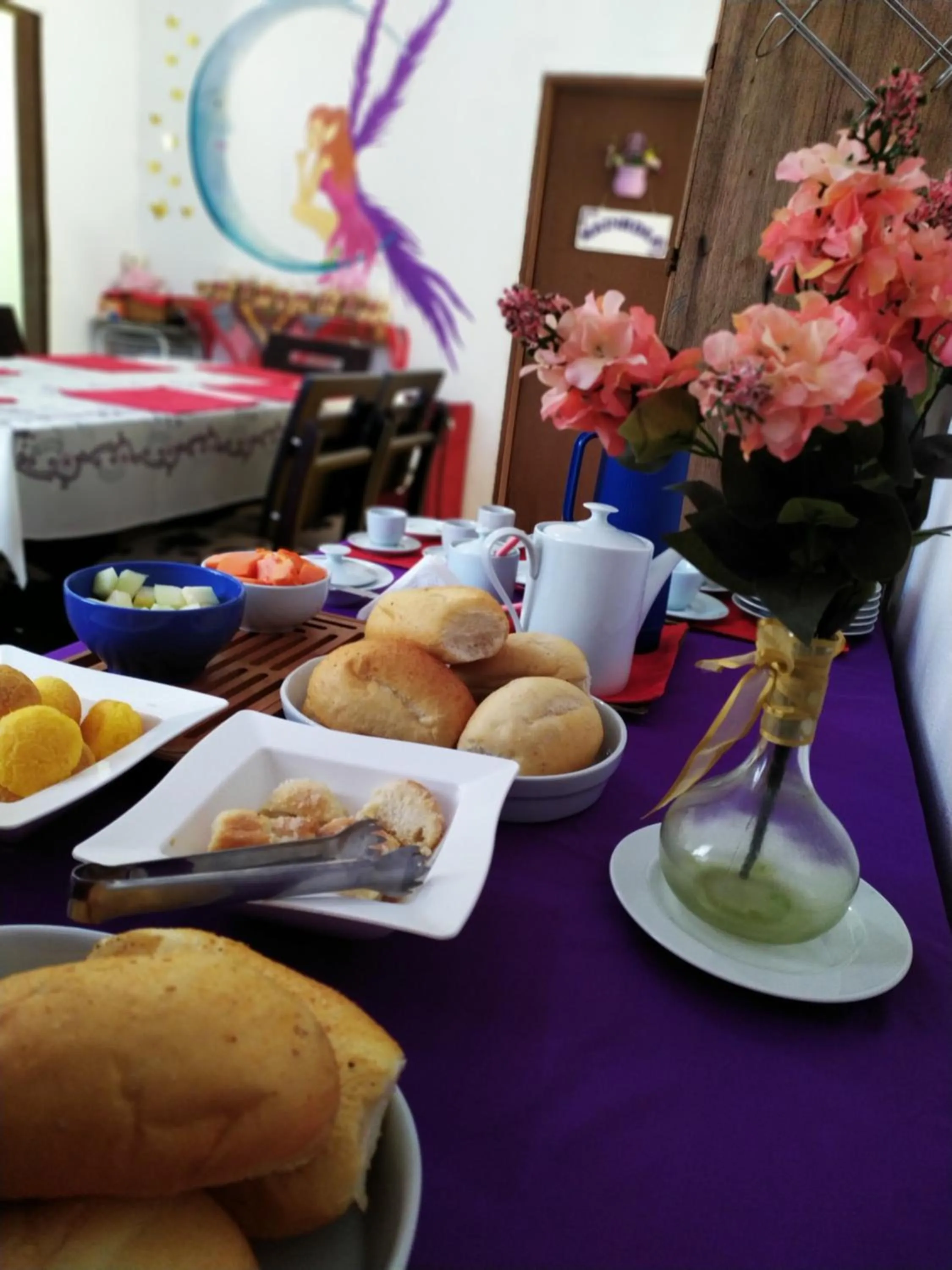 Food and drinks in Hostel Portal Das Fadas