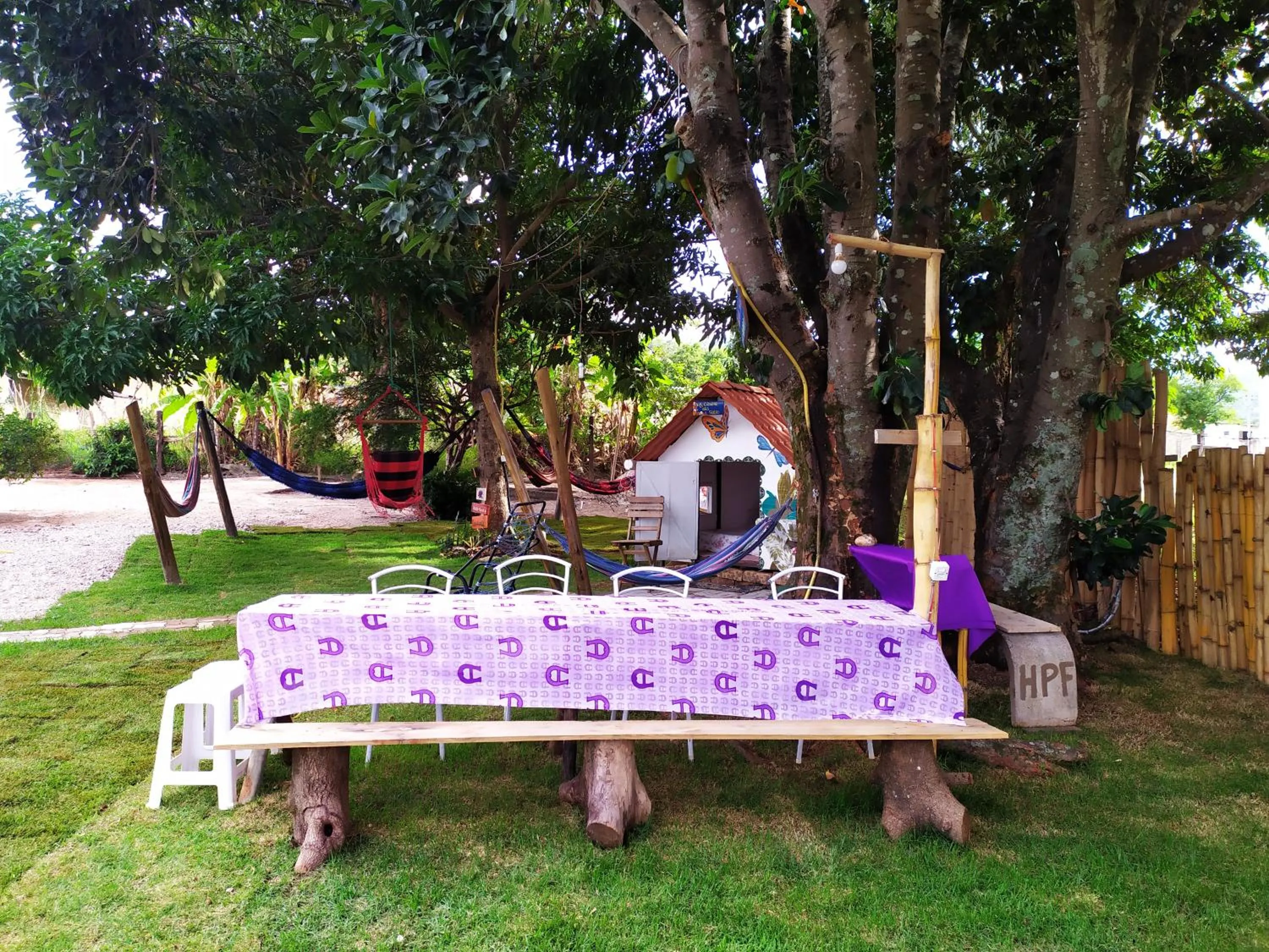 Garden in Hostel Portal Das Fadas