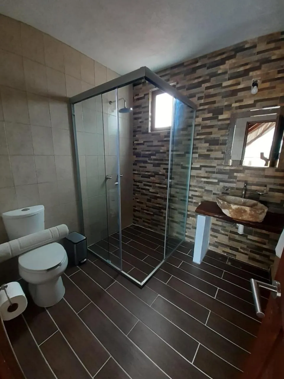 Shower in Zidada Hotel and Chalets