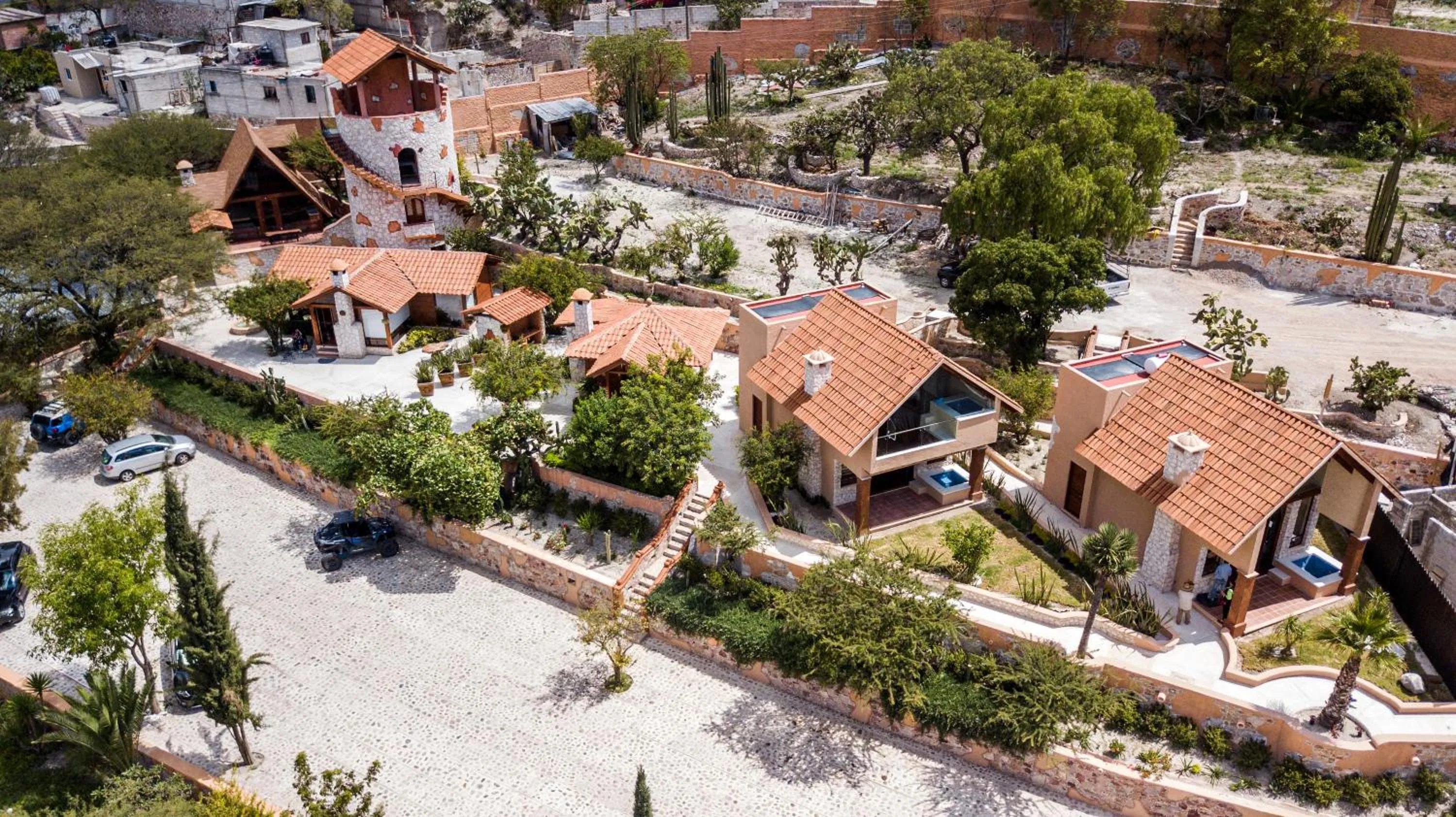 Bird's eye view in Zidada Hotel and Chalets
