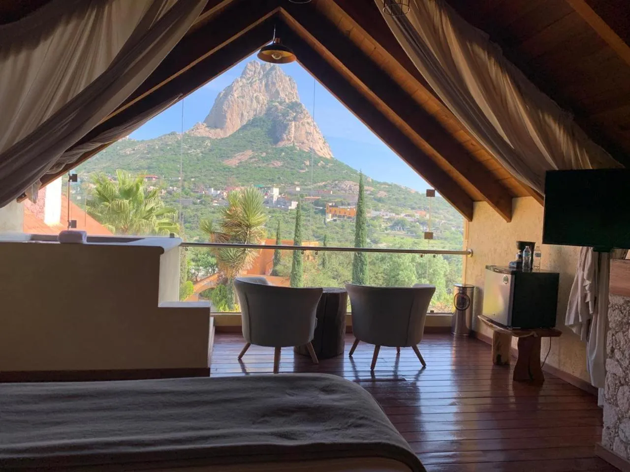 Hot Tub in Zidada Hotel and Chalets