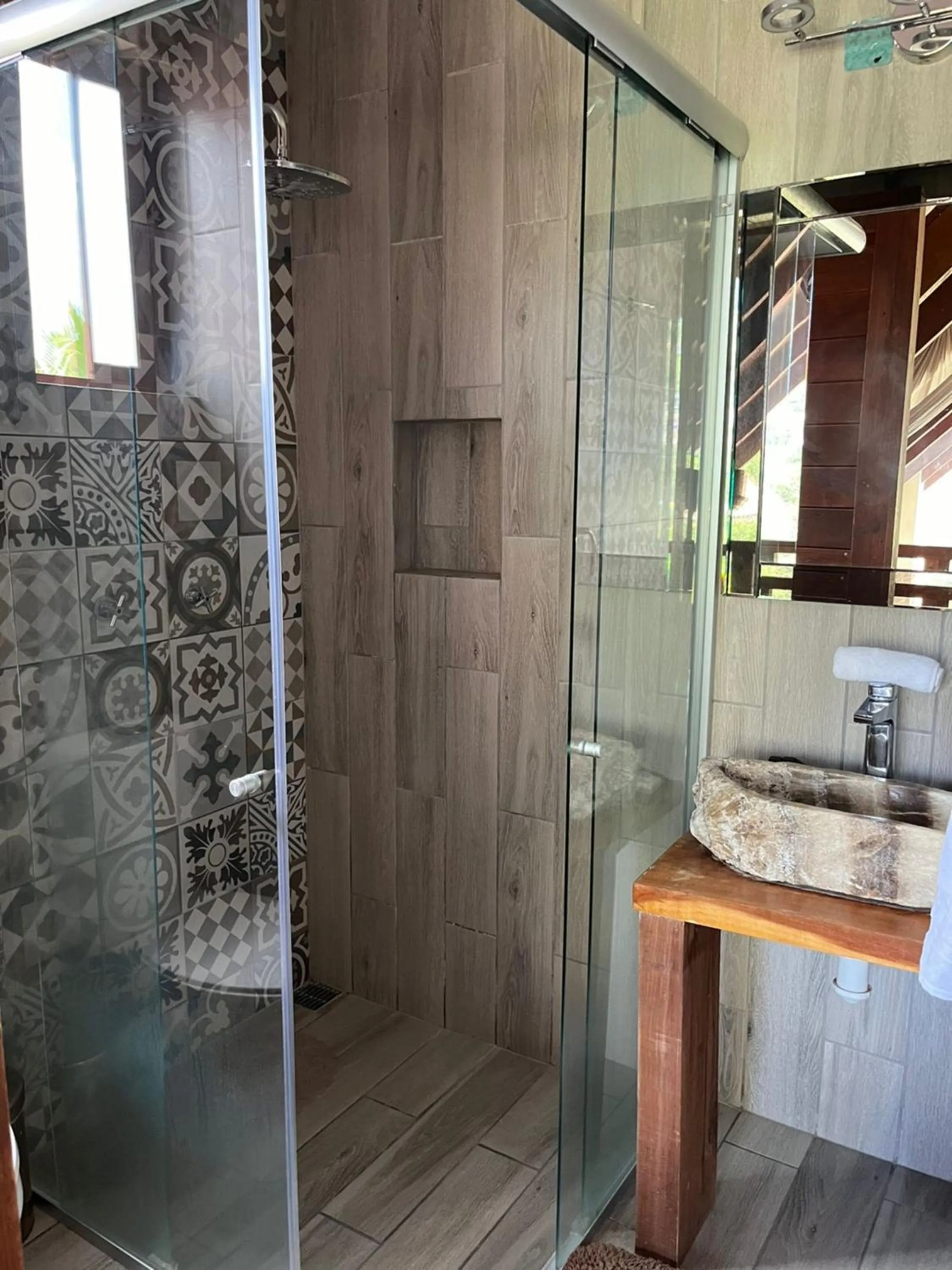 Bathroom in Zidada Hotel and Chalets