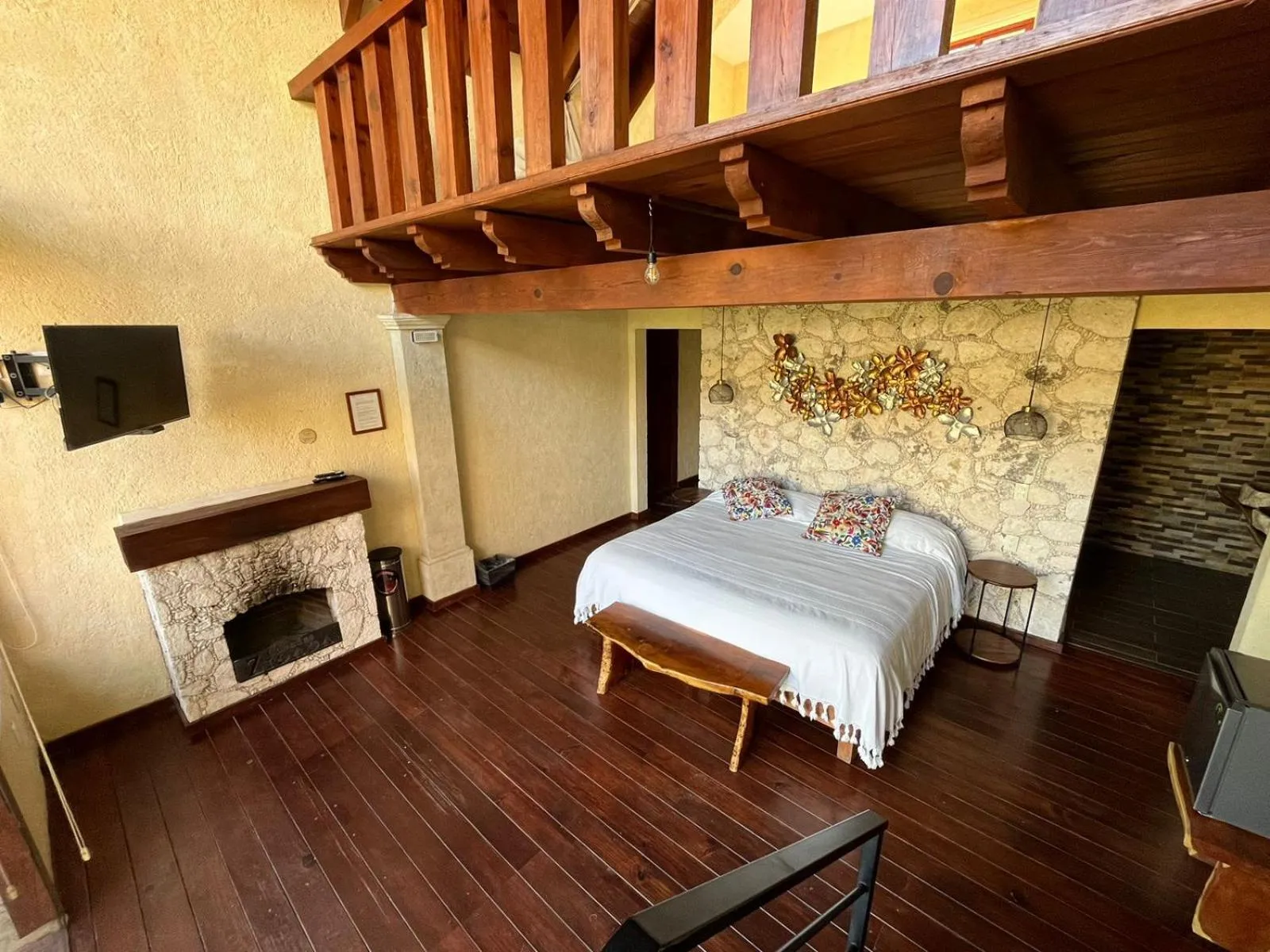 Bed in Zidada Hotel and Chalets