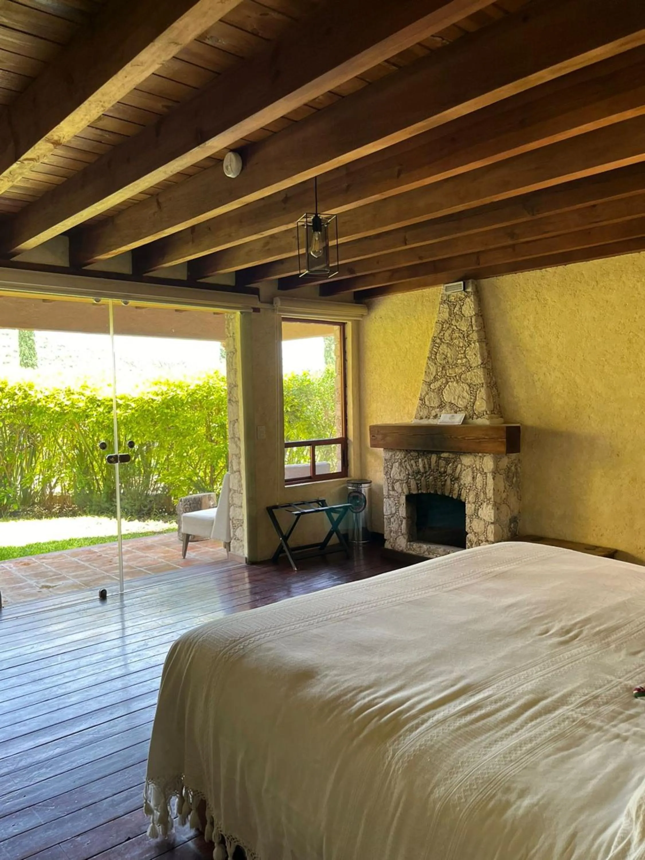 Bed in Zidada Hotel and Chalets