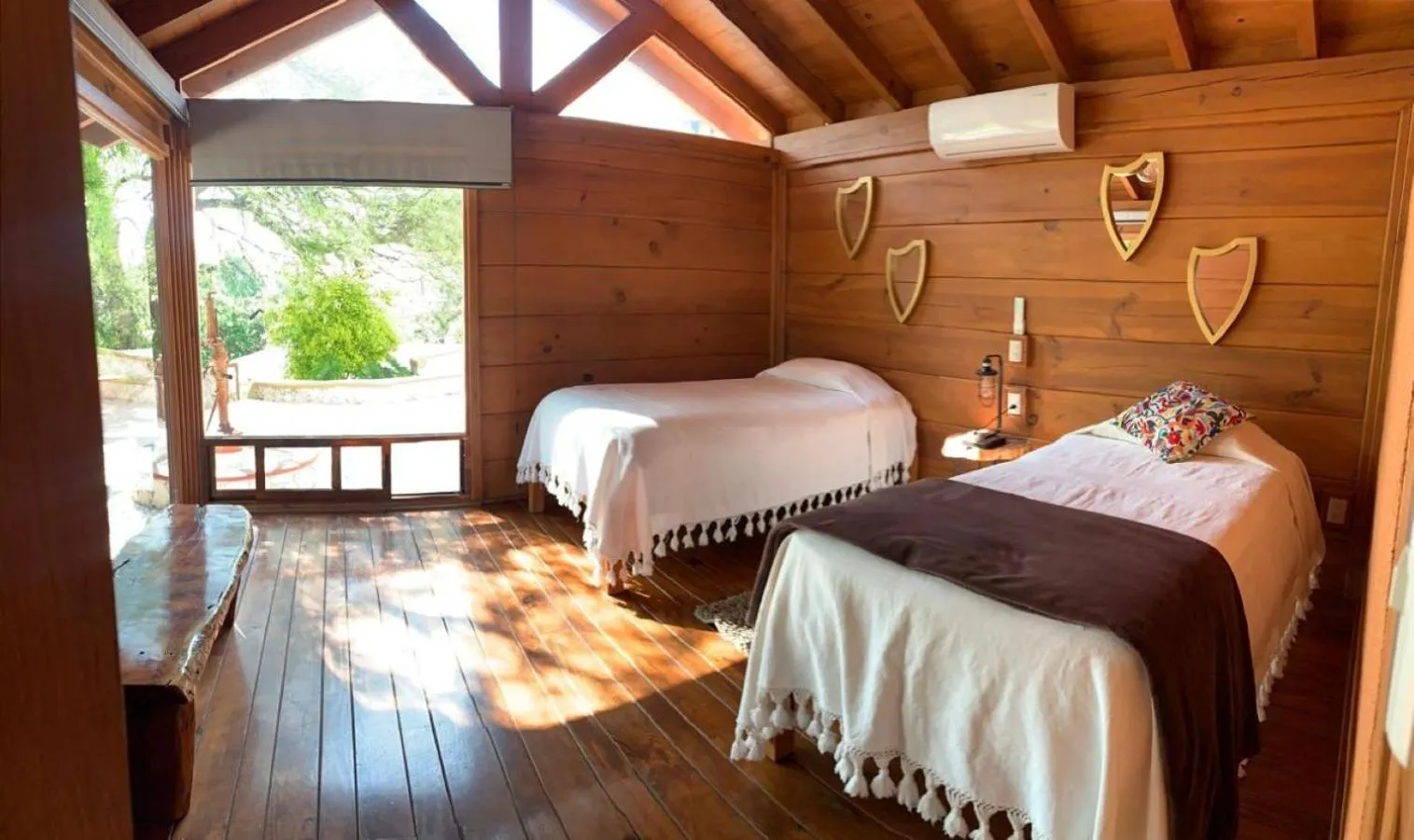 Bed in Zidada Hotel and Chalets