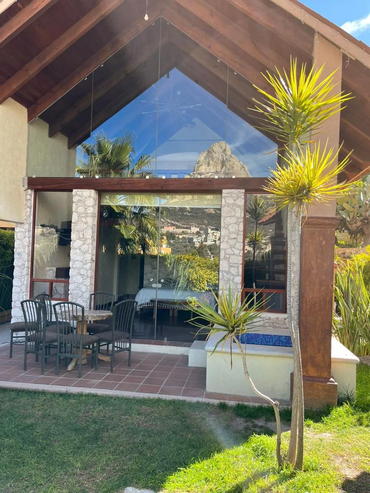 Patio in Zidada Hotel and Chalets