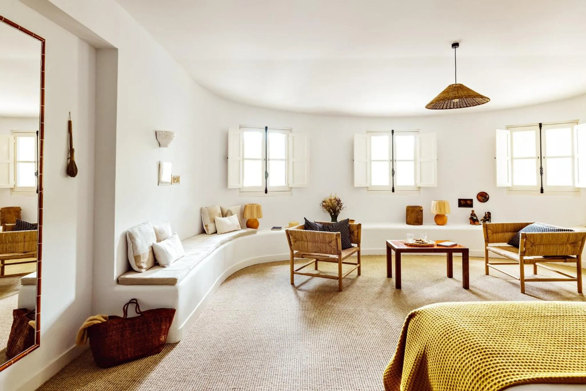 Photo of the whole room, Bed in Le Moulin, Lourmarin, a Beaumier Hotel