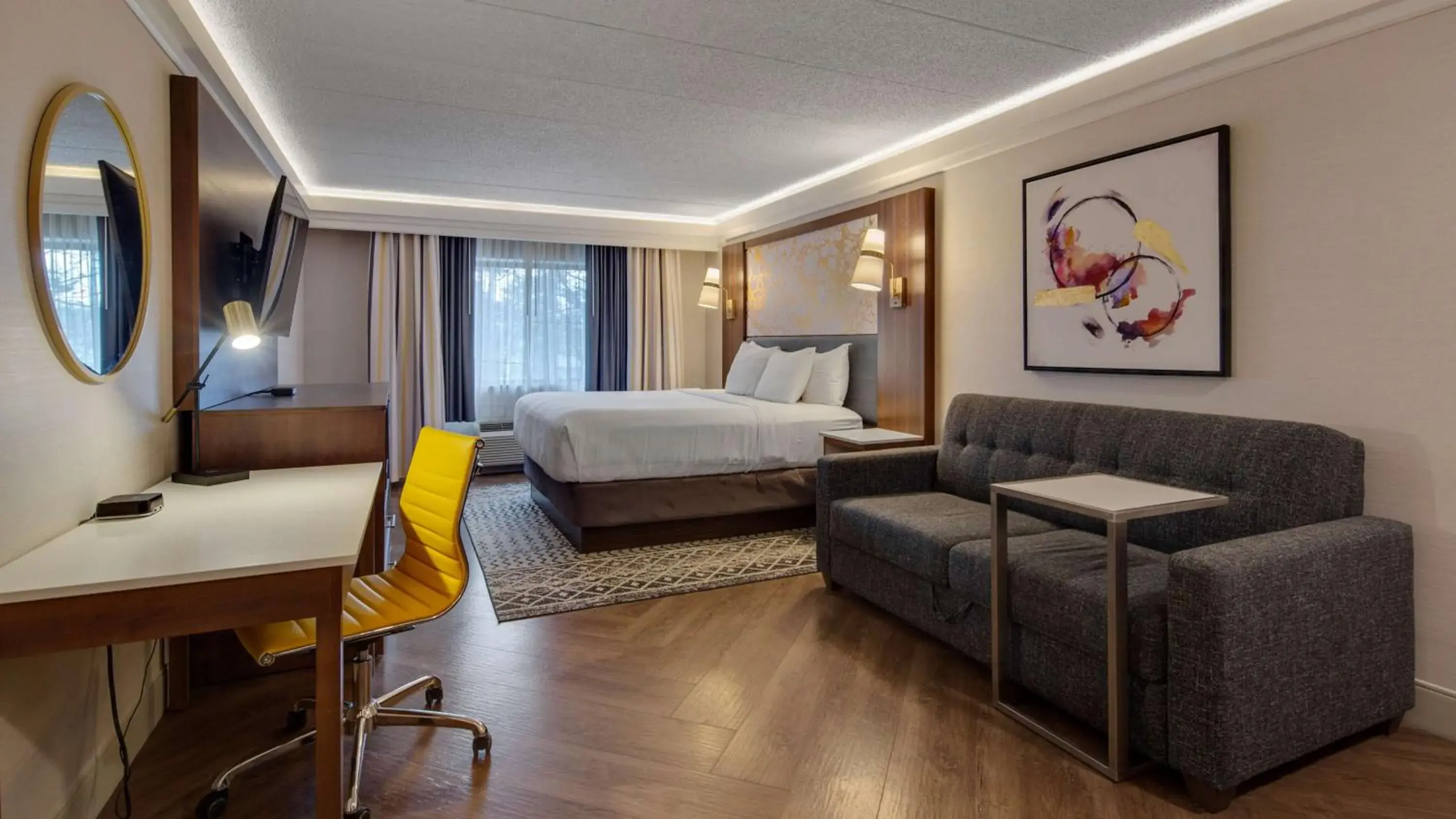 King Room with Sofa Bed in The Hub Murray Hill, BW Premier Collection King Room with Sofa Bed in The Hub Murray Hill, BW Premier Collection