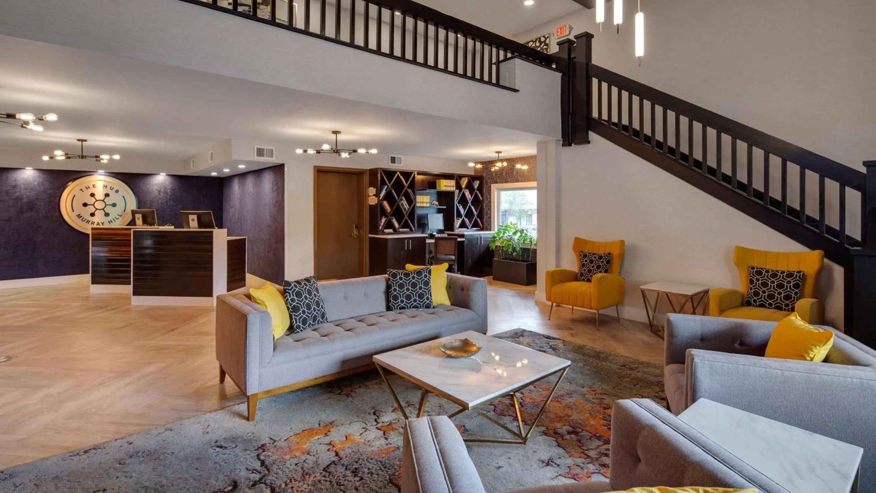 Lobby or reception in The Hub Murray Hill, BW Premier Collection