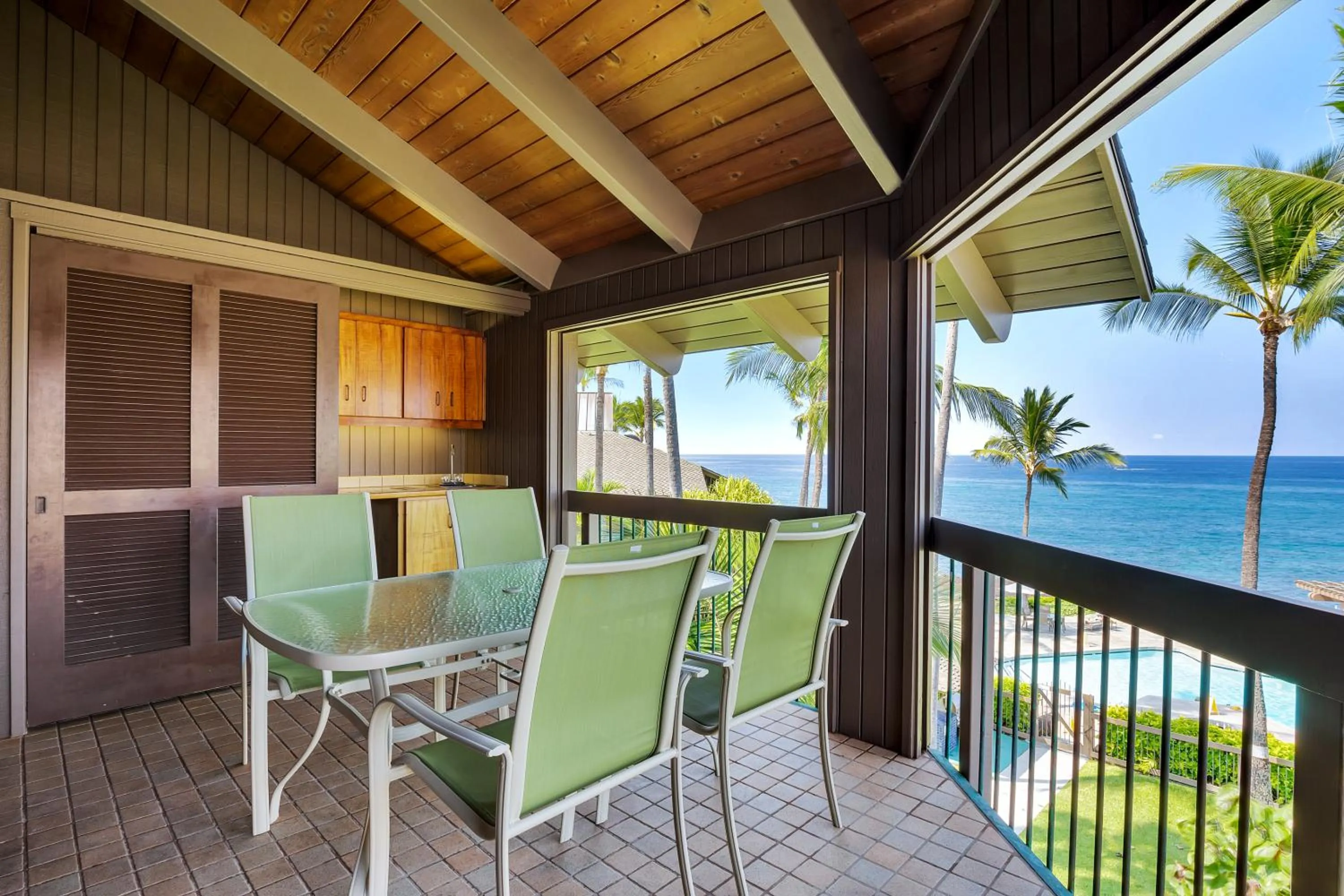 Balcony/Terrace in Castle Kanaloa at Kona