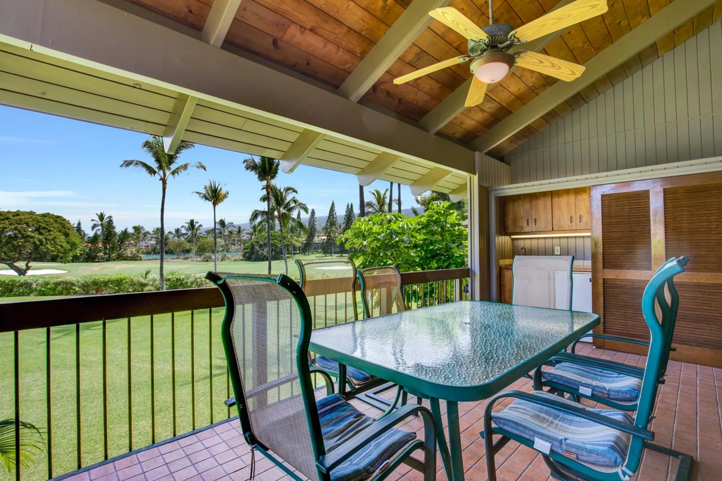 Balcony/Terrace in Castle Kanaloa at Kona