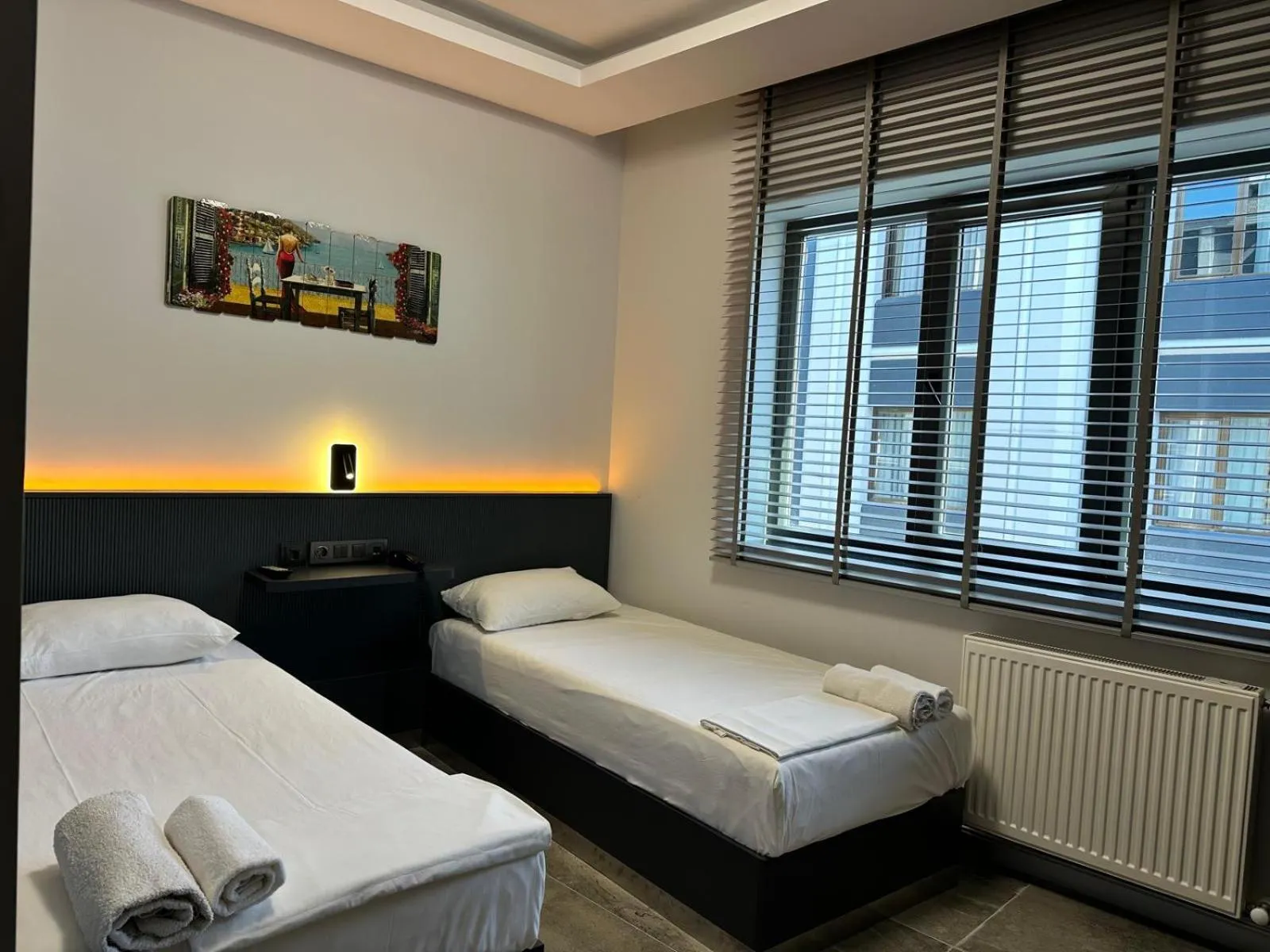 Bed in Grand FM Hotel