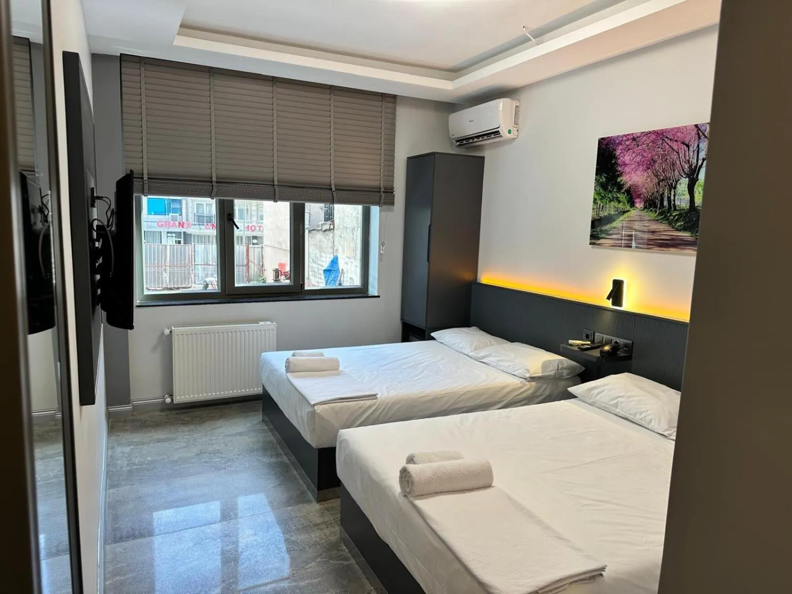 Bed in Grand FM Hotel