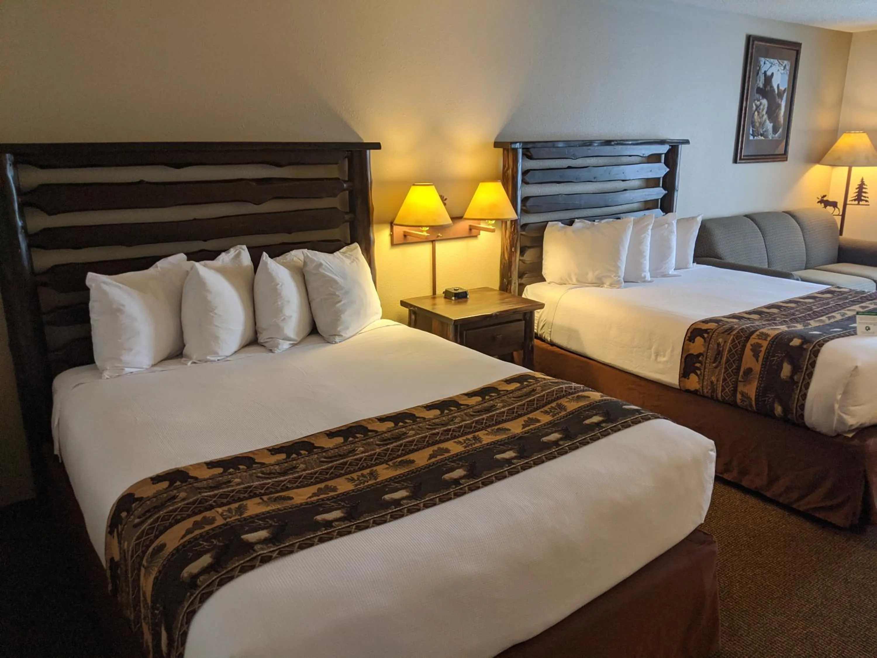 Bed in Clubhouse Inn