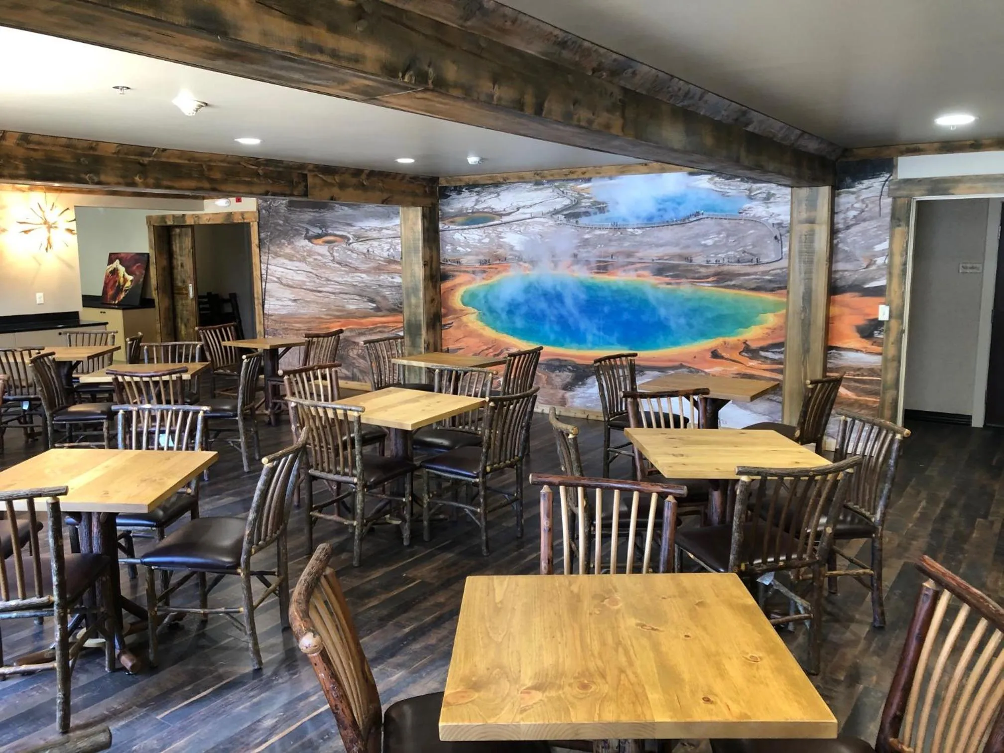 Seating area in Clubhouse Inn