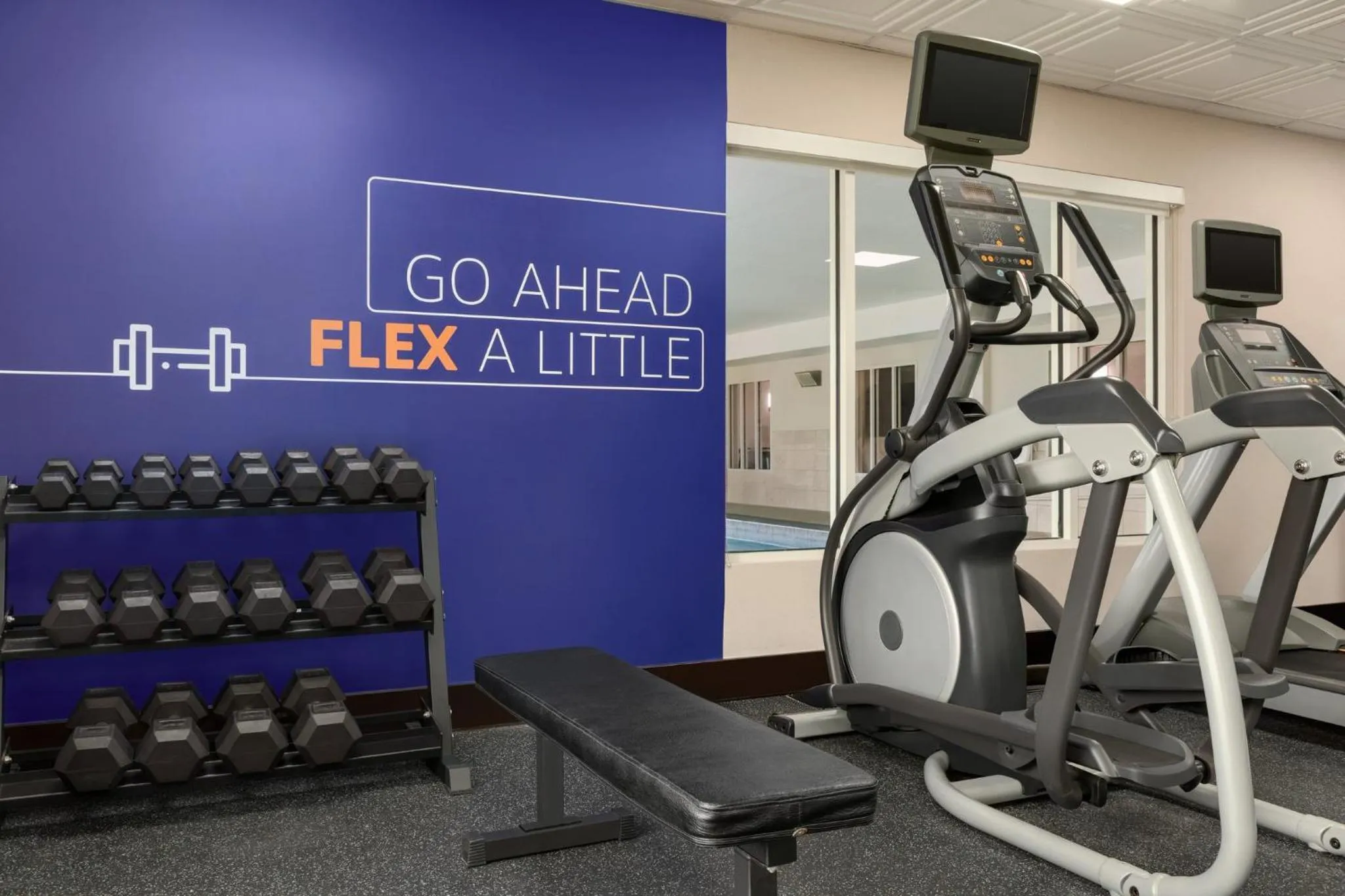Fitness centre/facilities in Holiday Inn Express & Suites North Fremont by IHG