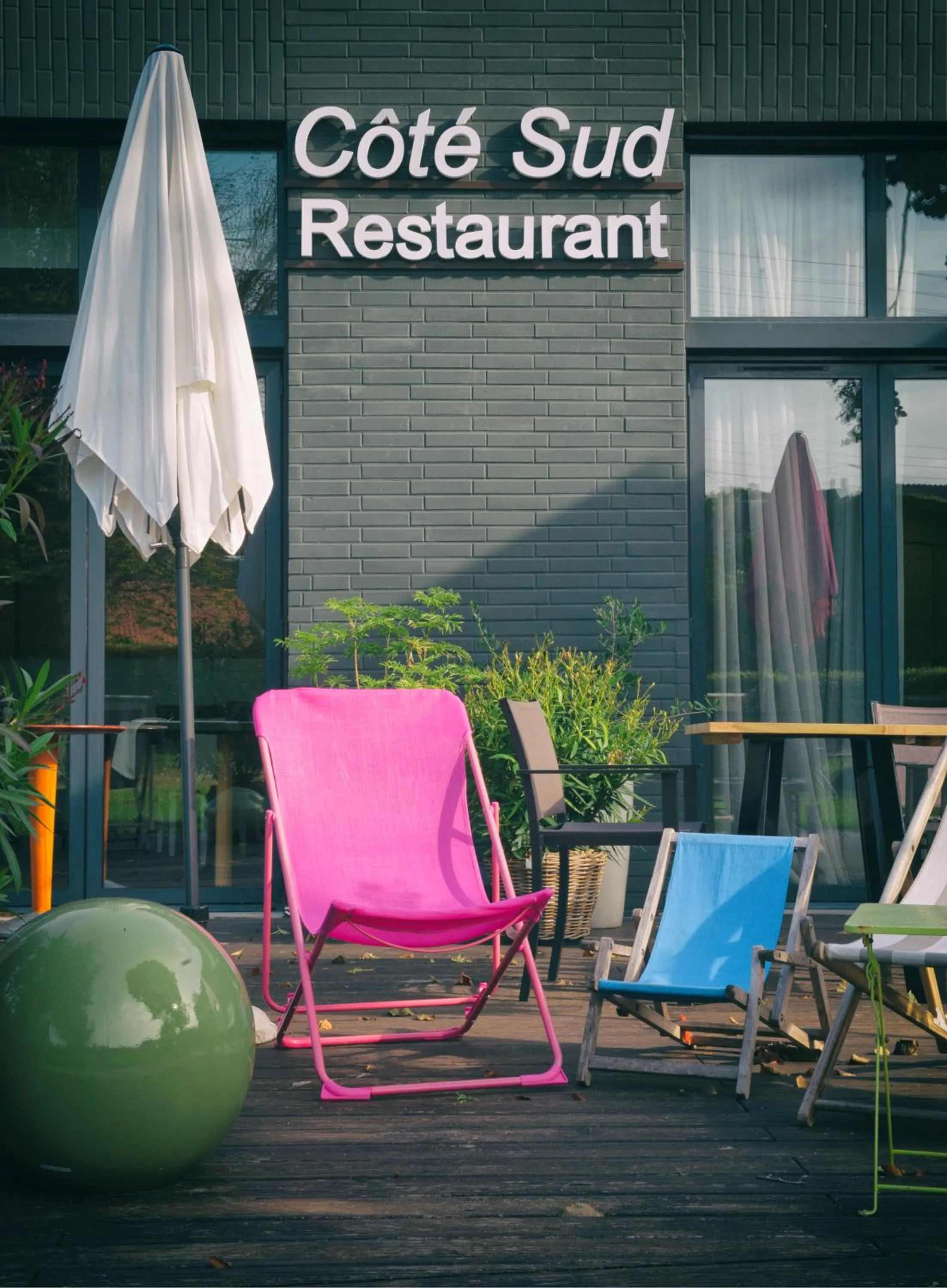 Patio in Hotel du Casino