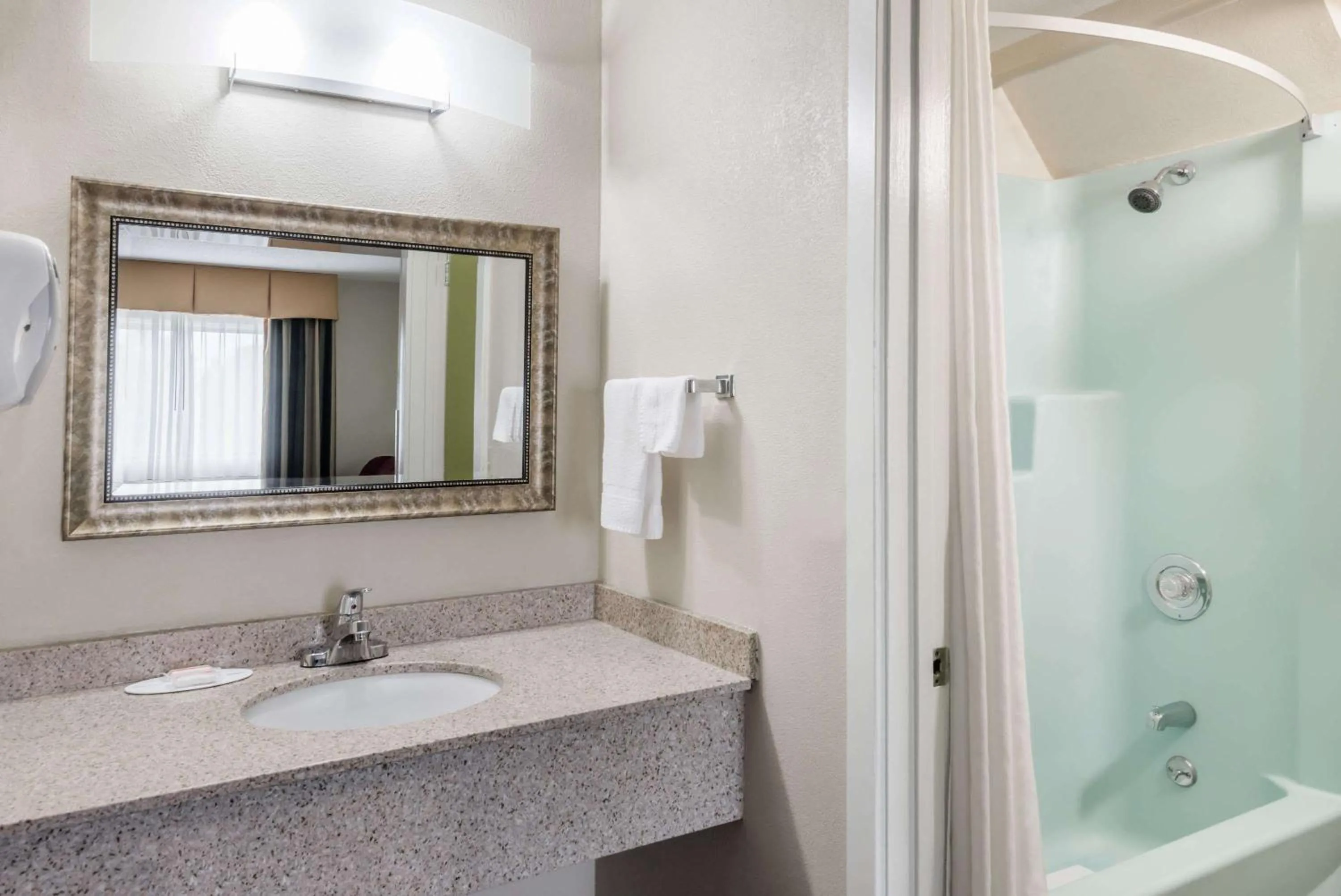 Bathroom in Super 8 by Wyndham Bangor