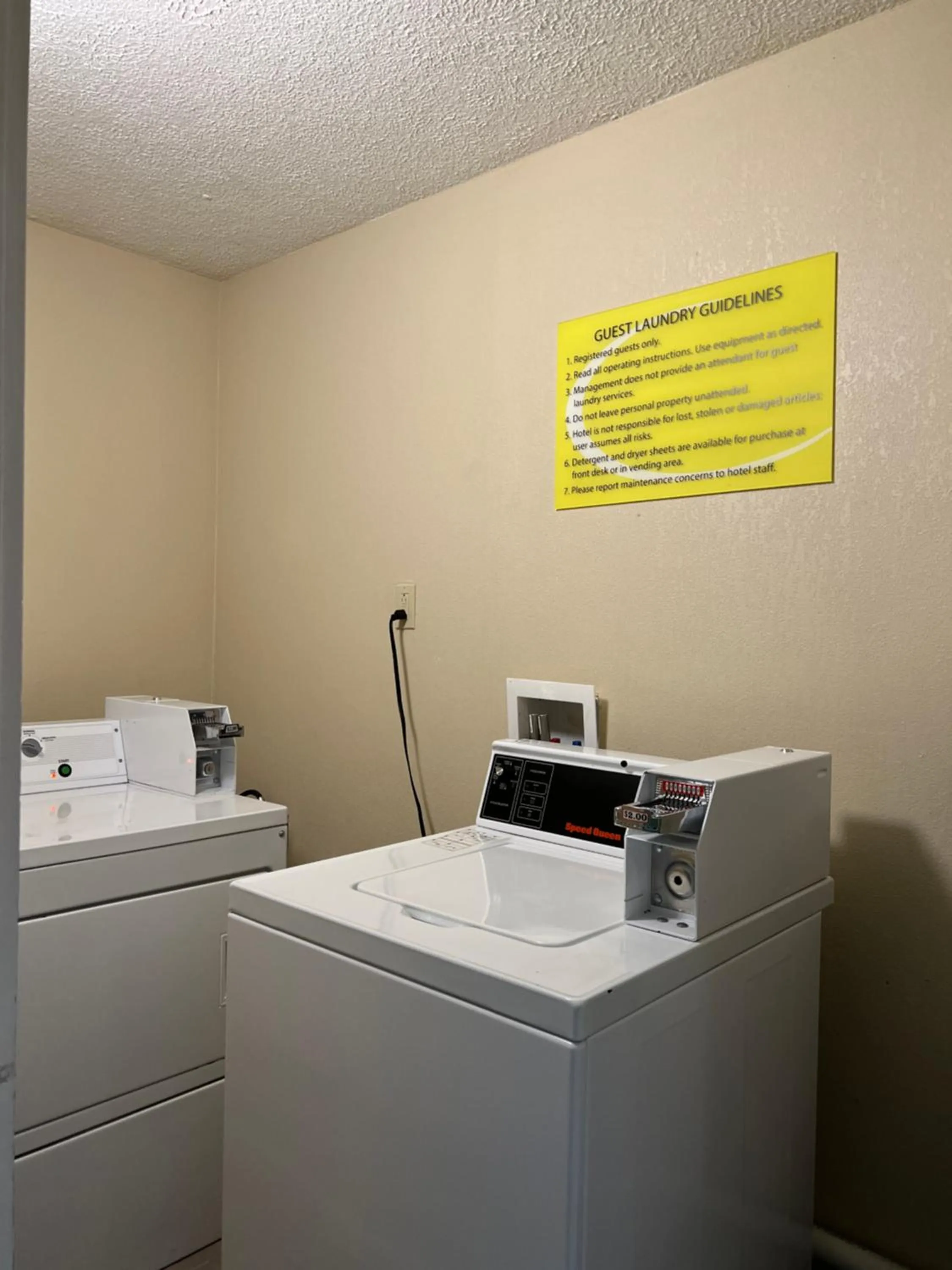 laundry in Super 8 by Wyndham Bangor