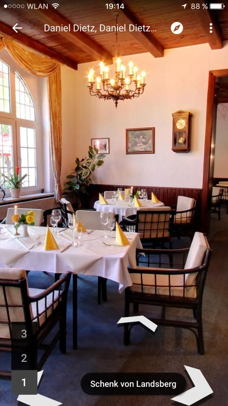 Restaurant/places to eat in Hotel & Restaurant Schenk von Landsberg