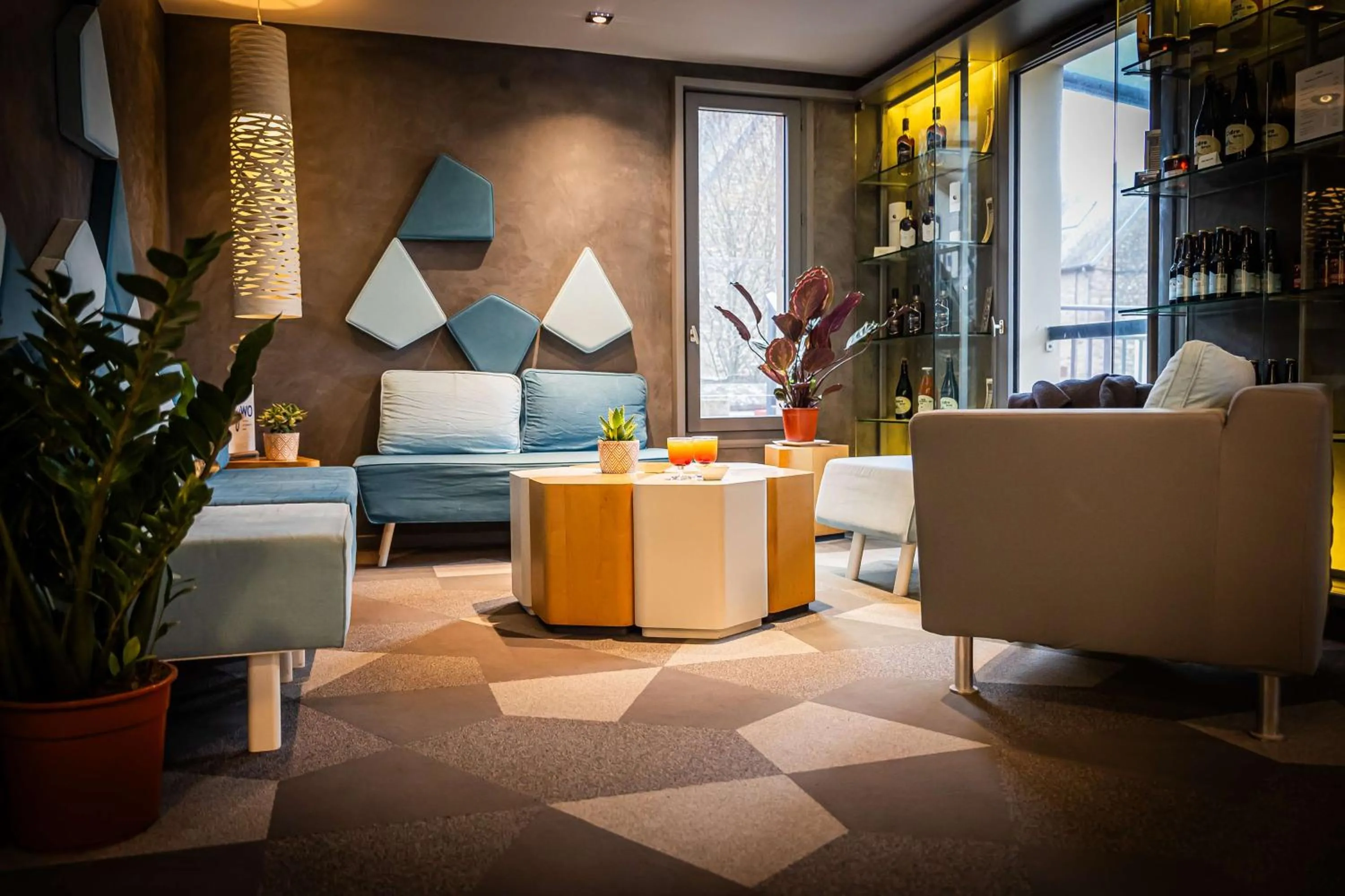 Lobby or reception in Best Western Le Moulin de Ducey