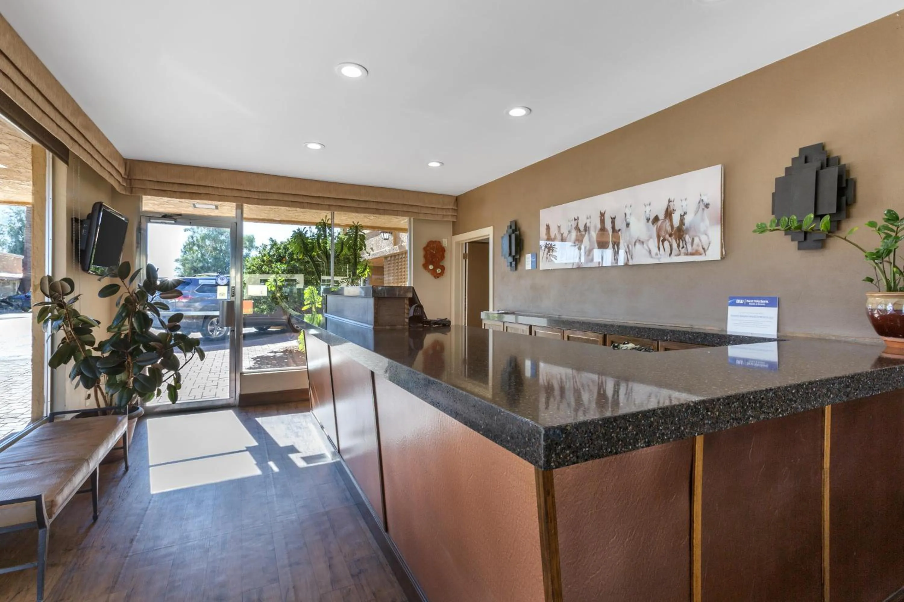 Lobby or reception in Best Western Rancho Grande