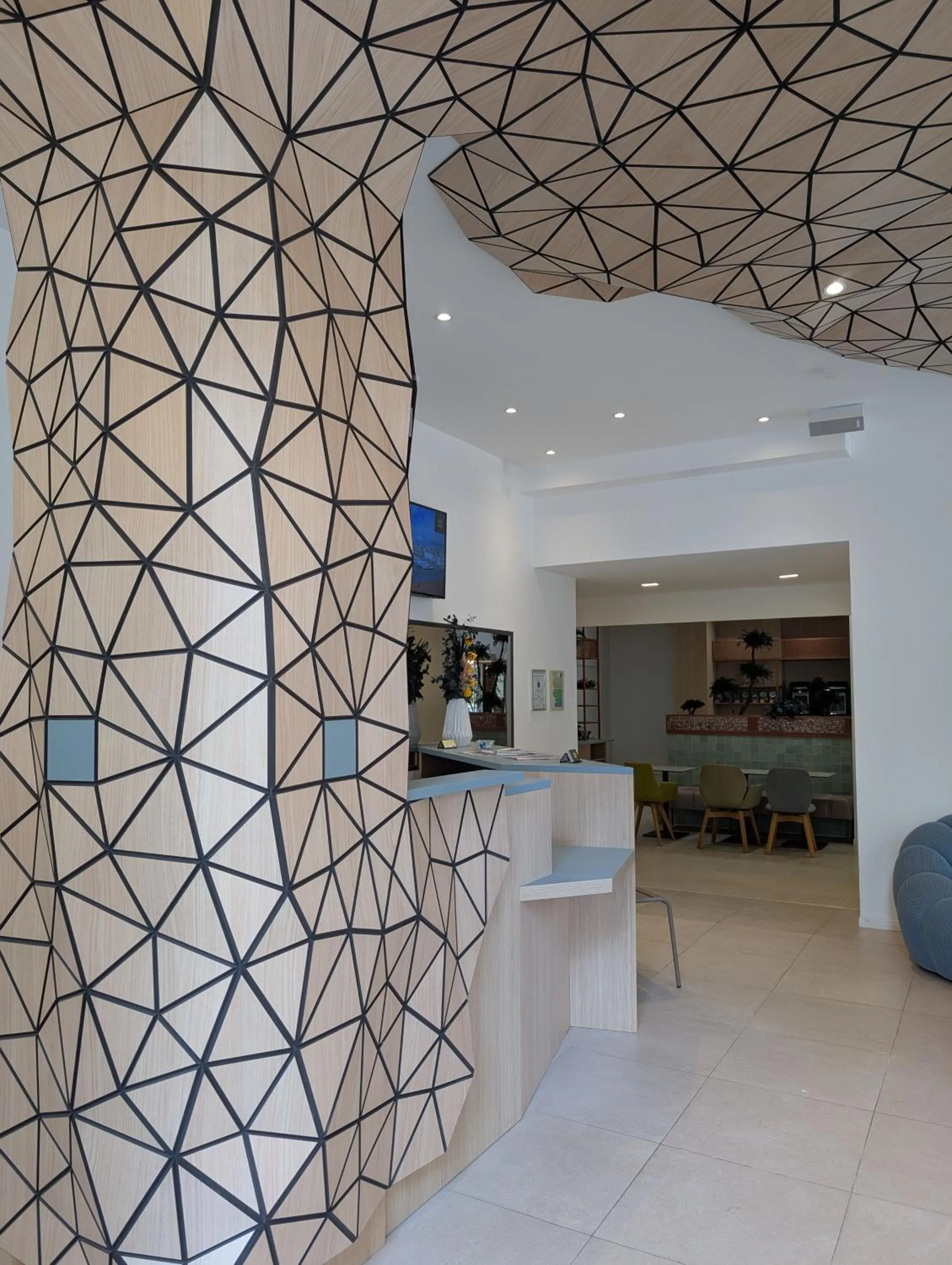 Lobby or reception in Hôtel Carré Vieux Port