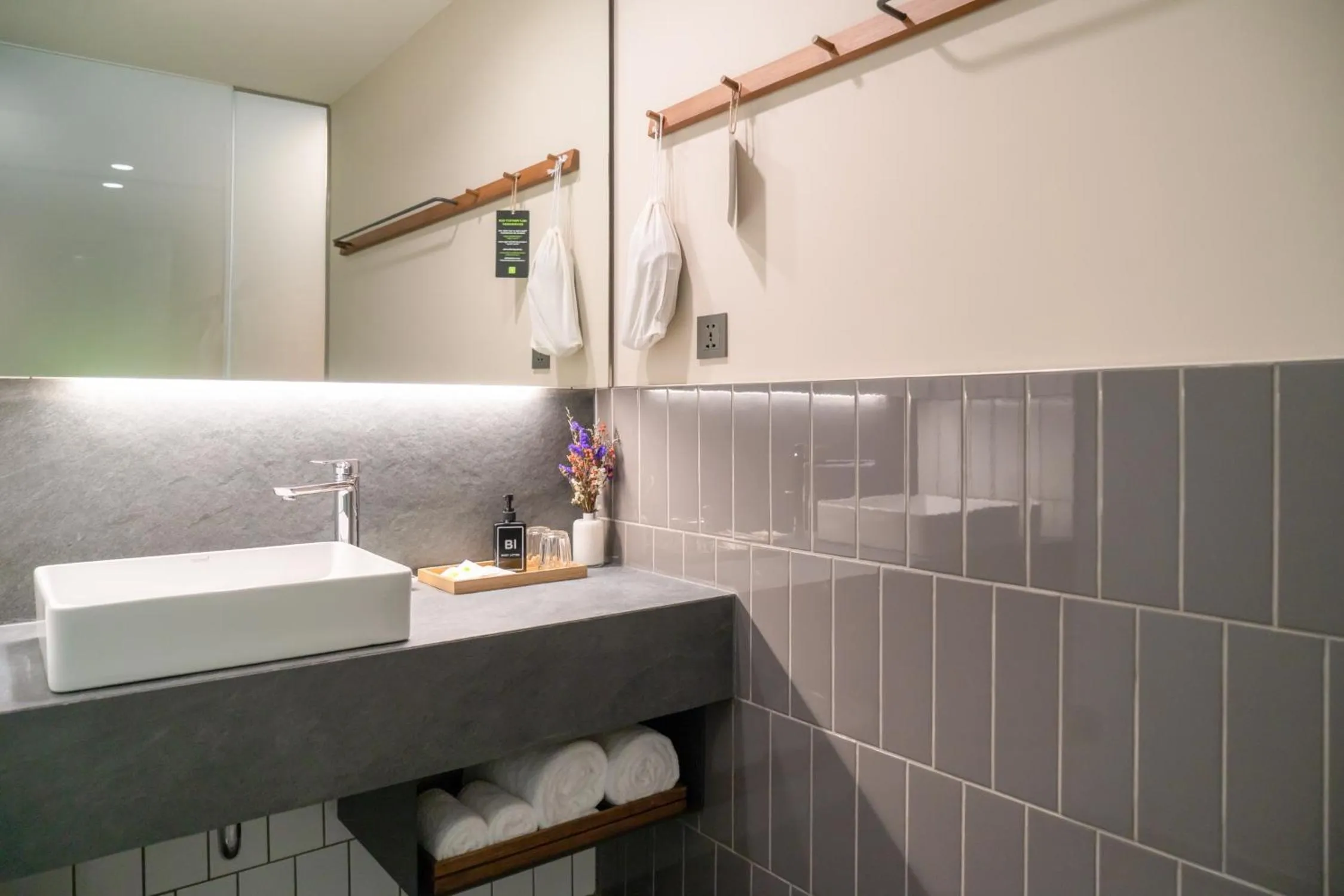 Bathroom in Triple Y Hotel