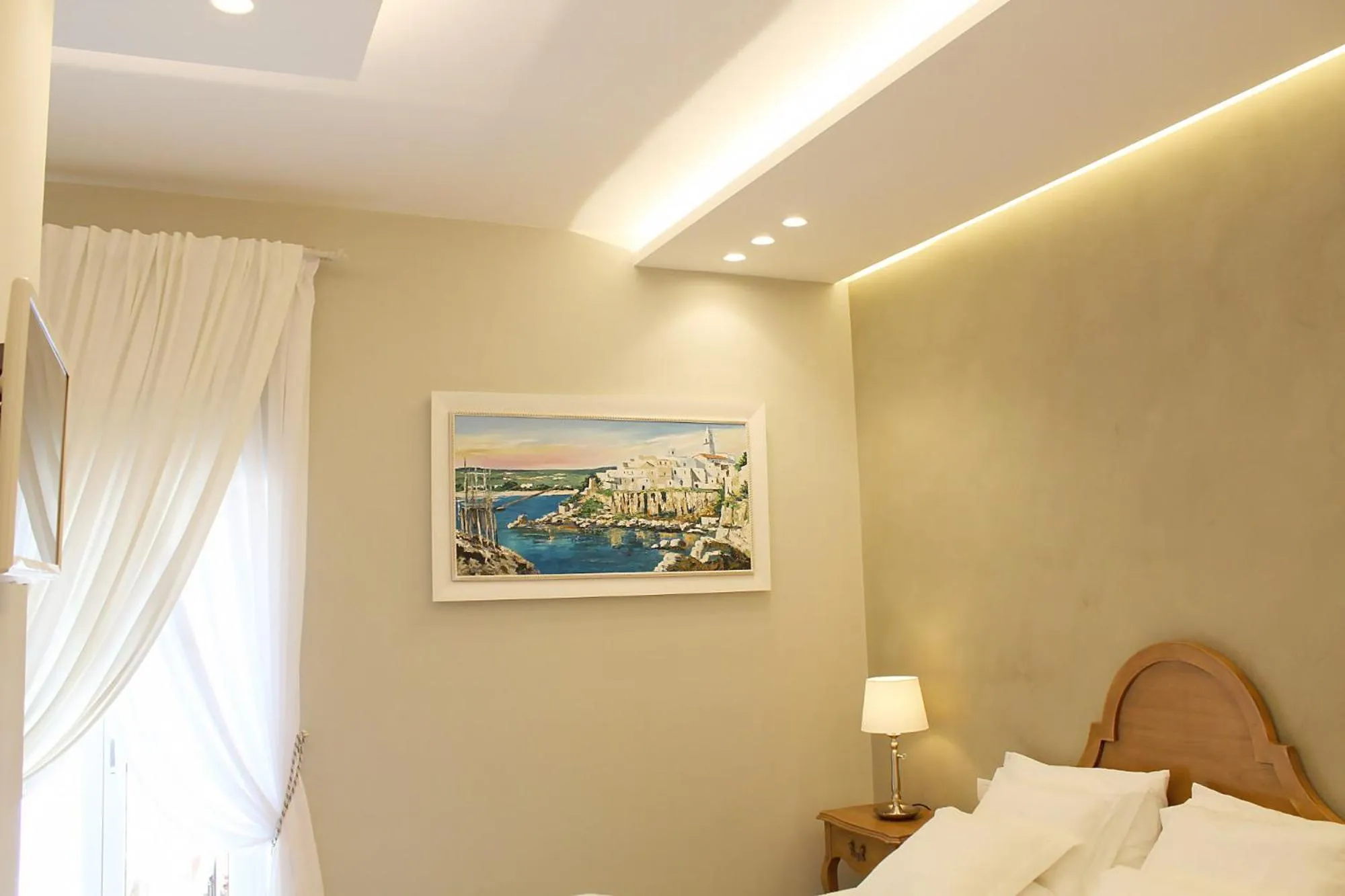 Decorative detail, Bed in Estlevante B&B