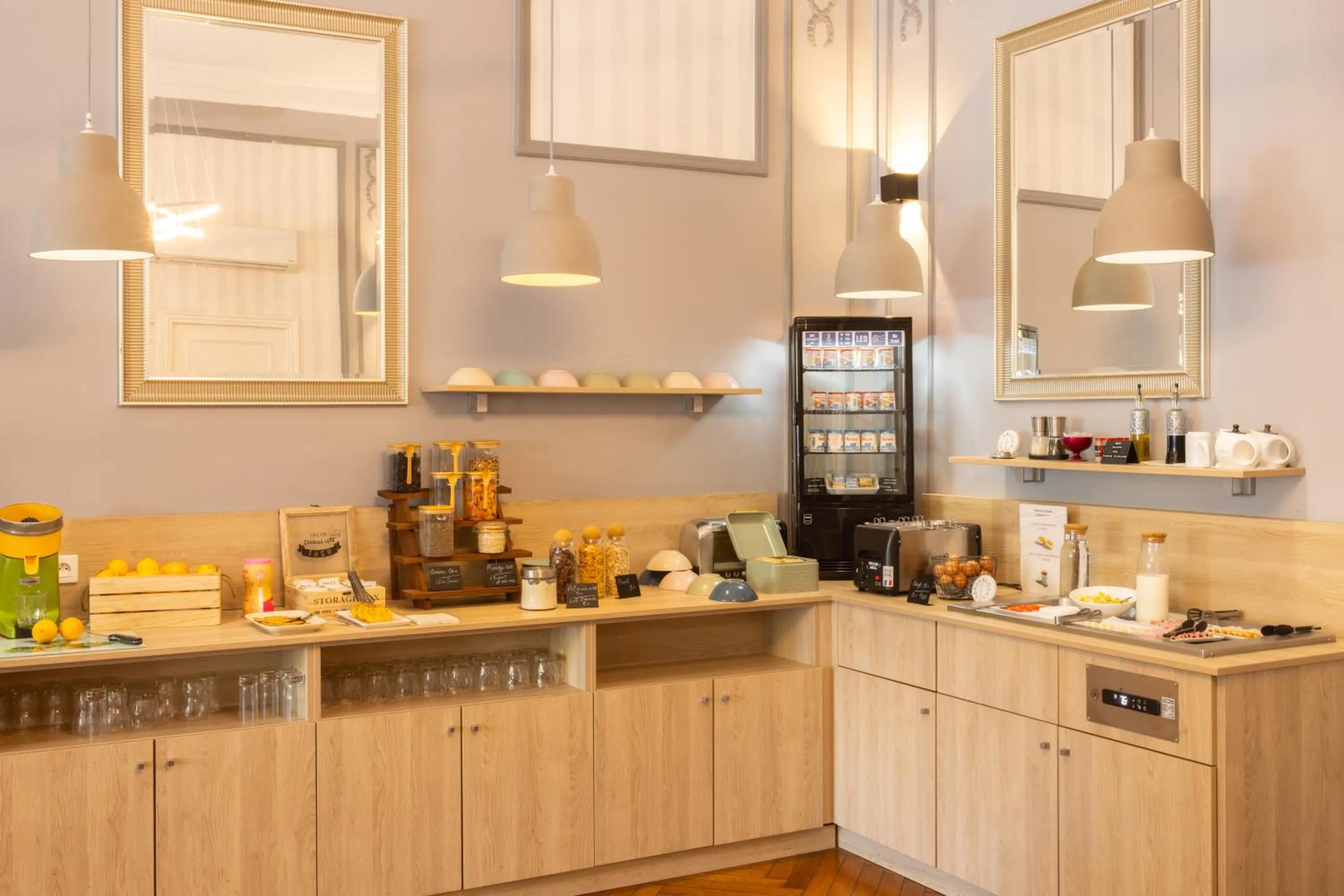 Breakfast in Hotel Aria