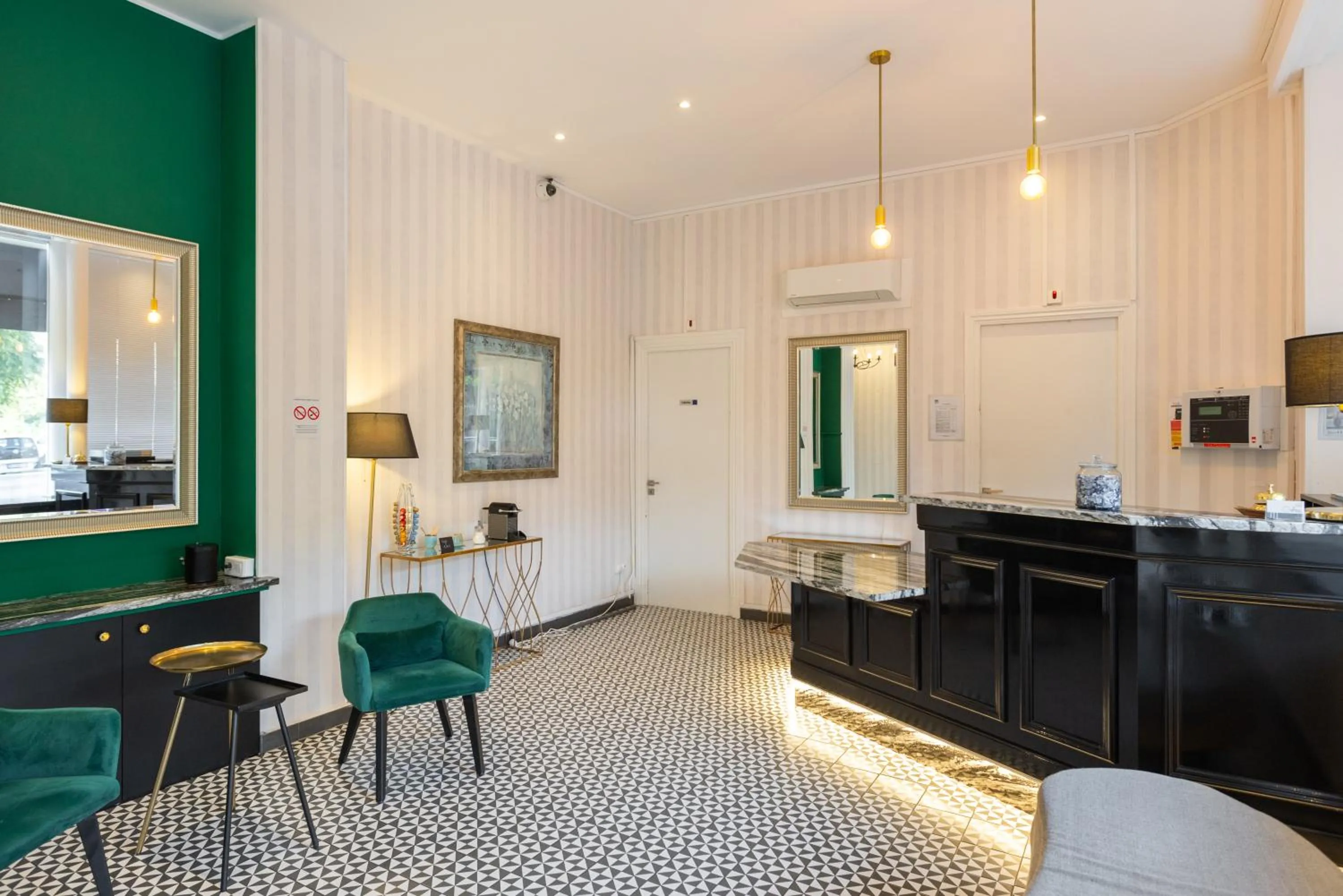 Lobby or reception in Hotel Aria