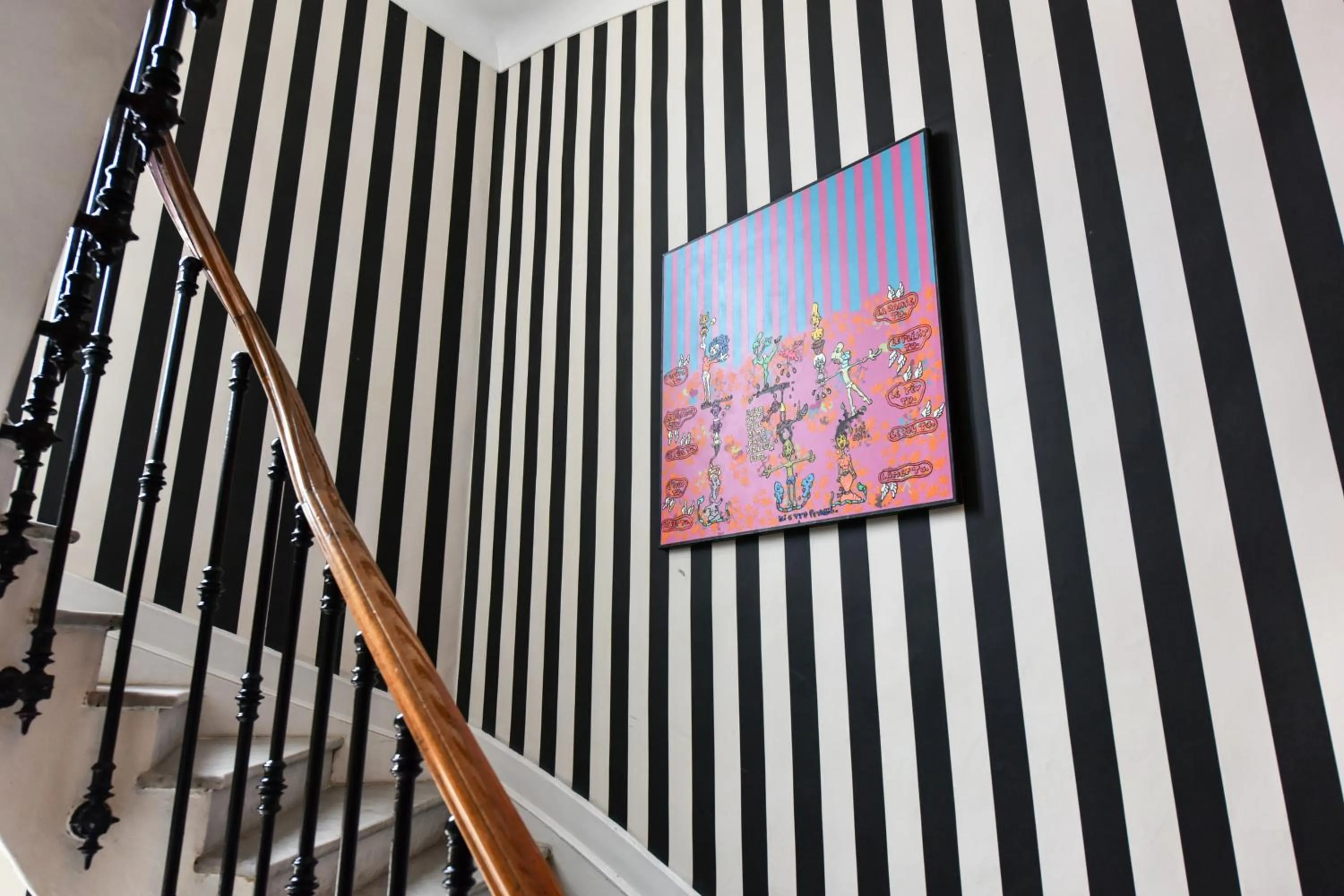 Decorative detail in Hotel Aria