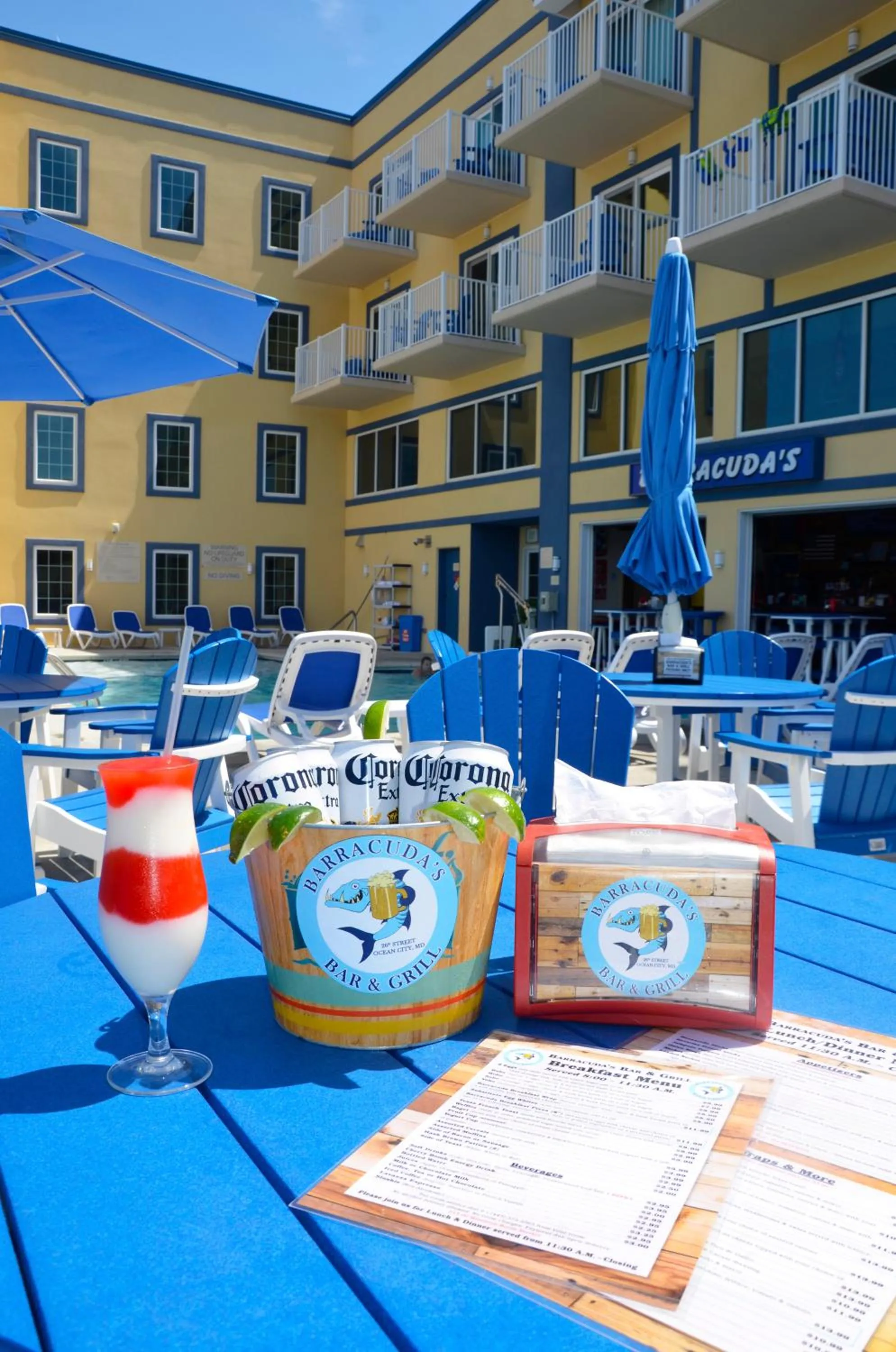 Restaurant/places to eat in Crystal Beach Hotel