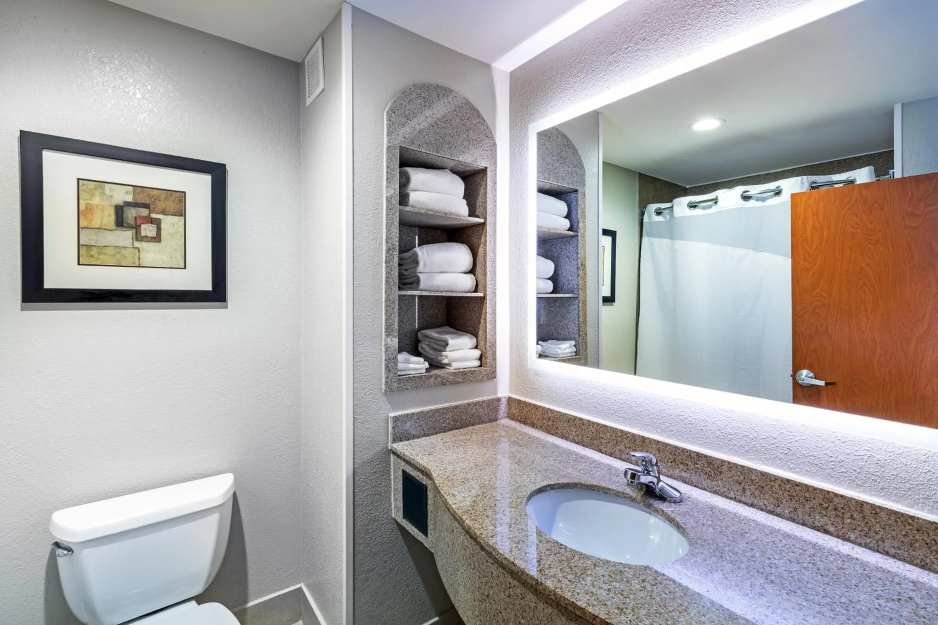 Bathroom in Holiday Inn Express and Suites Pryor by IHG