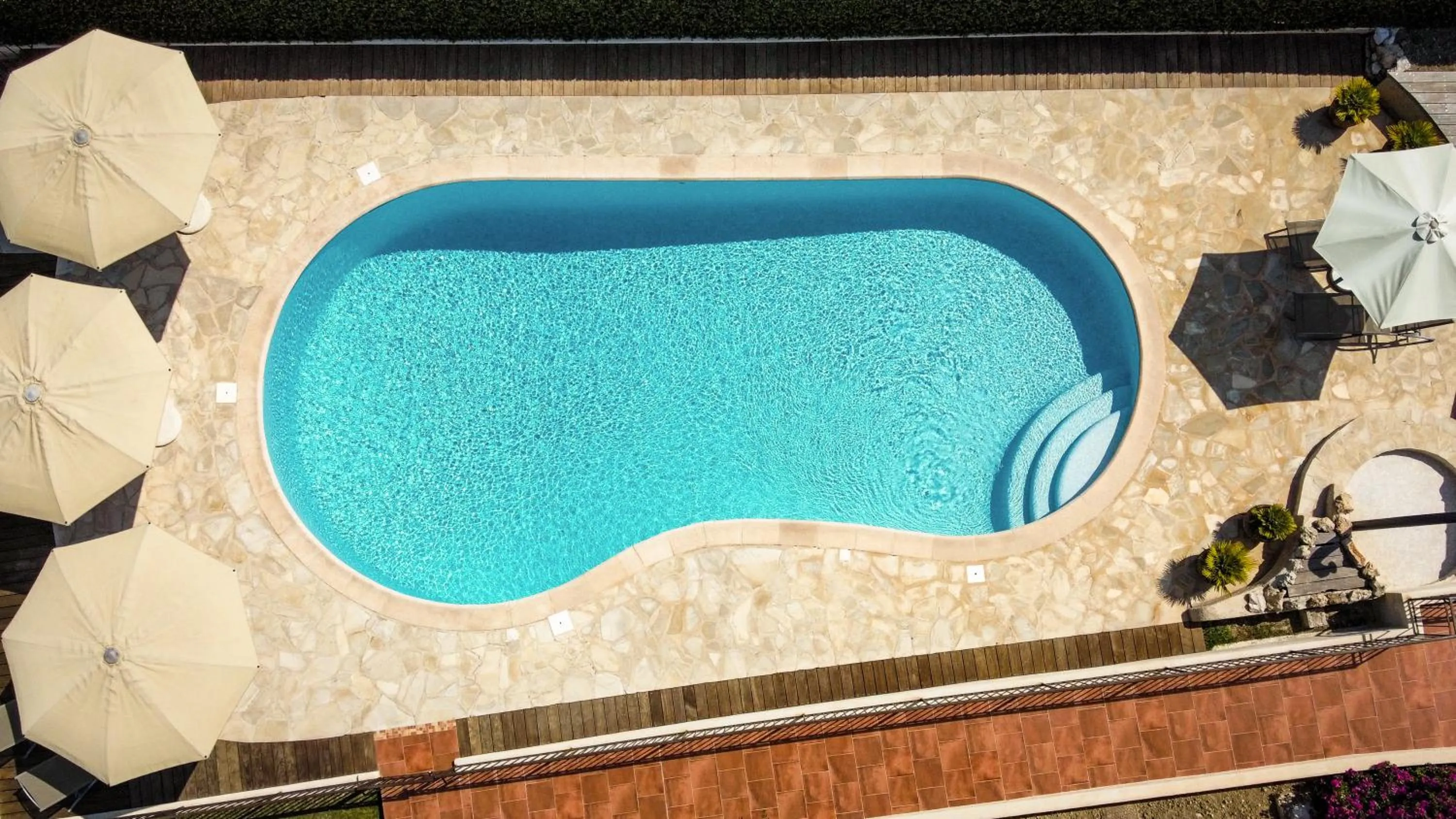 Swimming pool in Hotel Marc-Hely