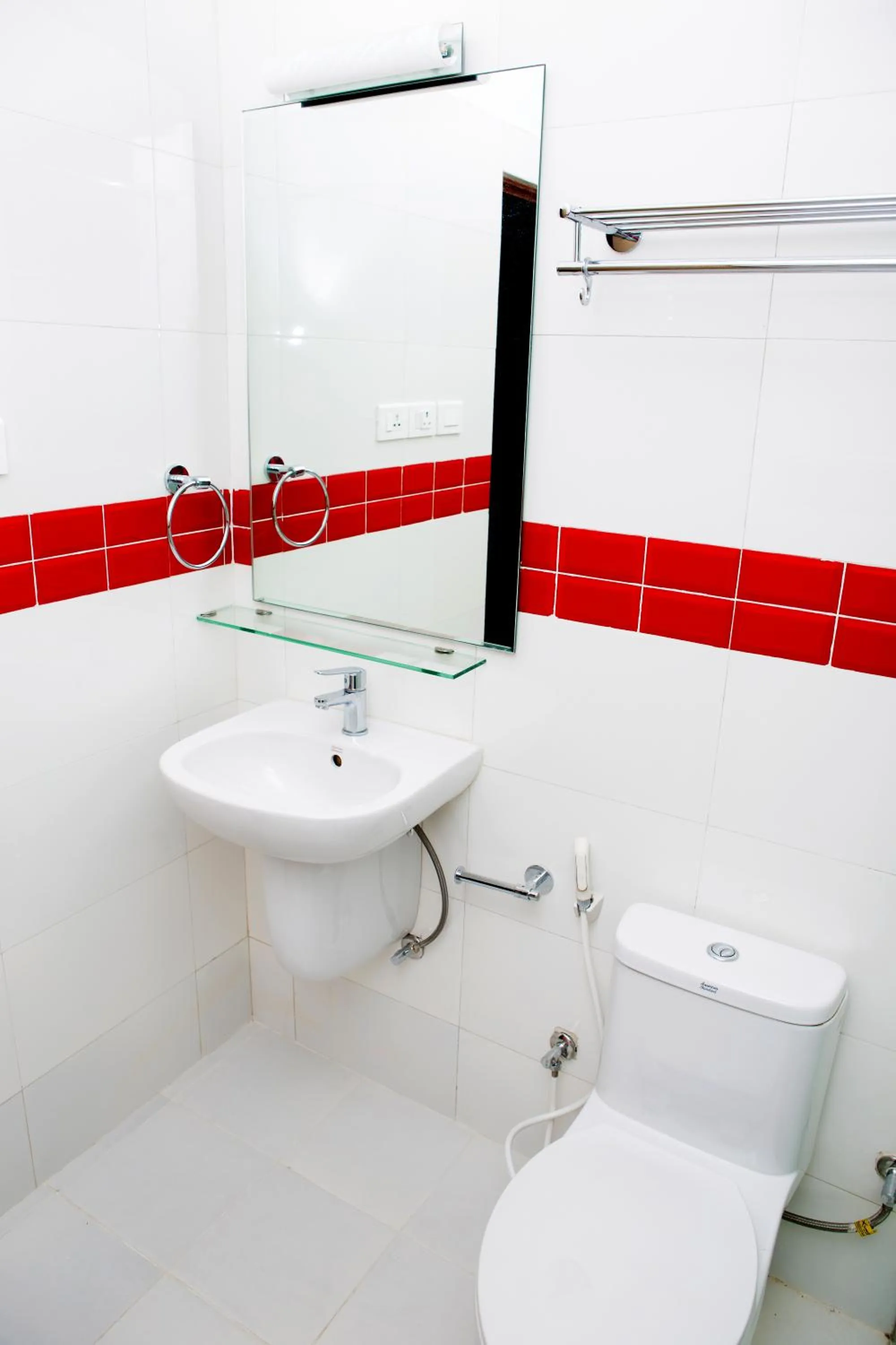 Toilet in Sarovar Residency Serviced Apartment Hotel