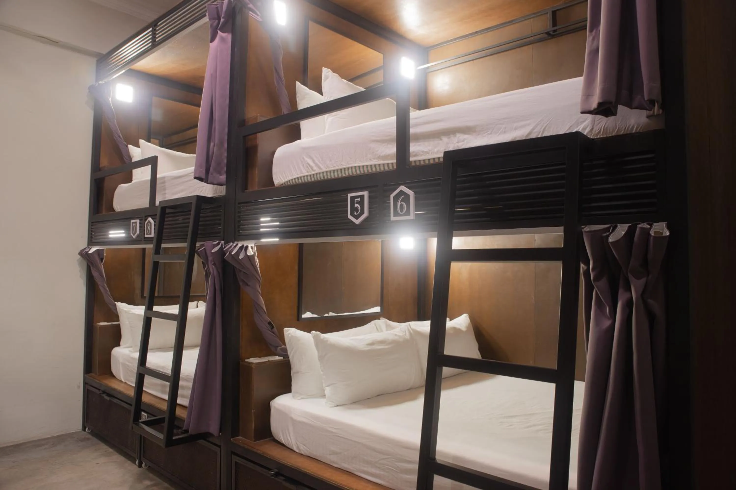 bunk bed, Bed in Sleep Here Hostel, Melaka
