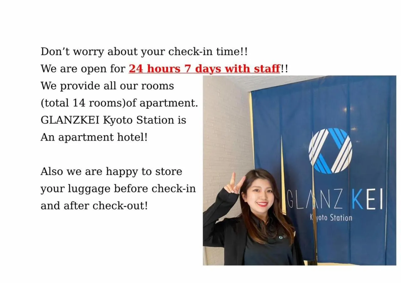 Property logo or sign in GLANZ KEI Kyoto Station