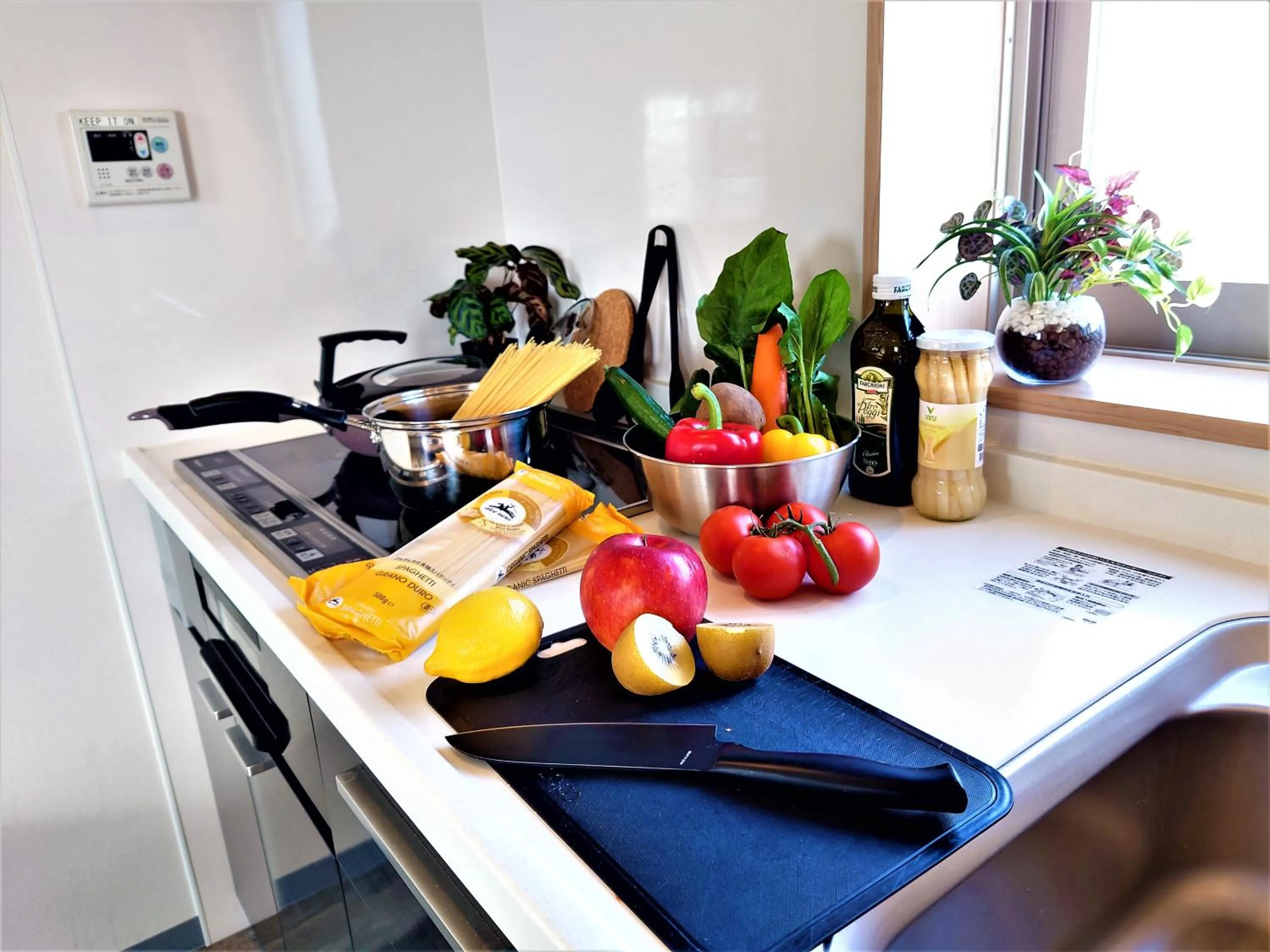 Kitchen or kitchenette in GLANZ KEI Kyoto Station