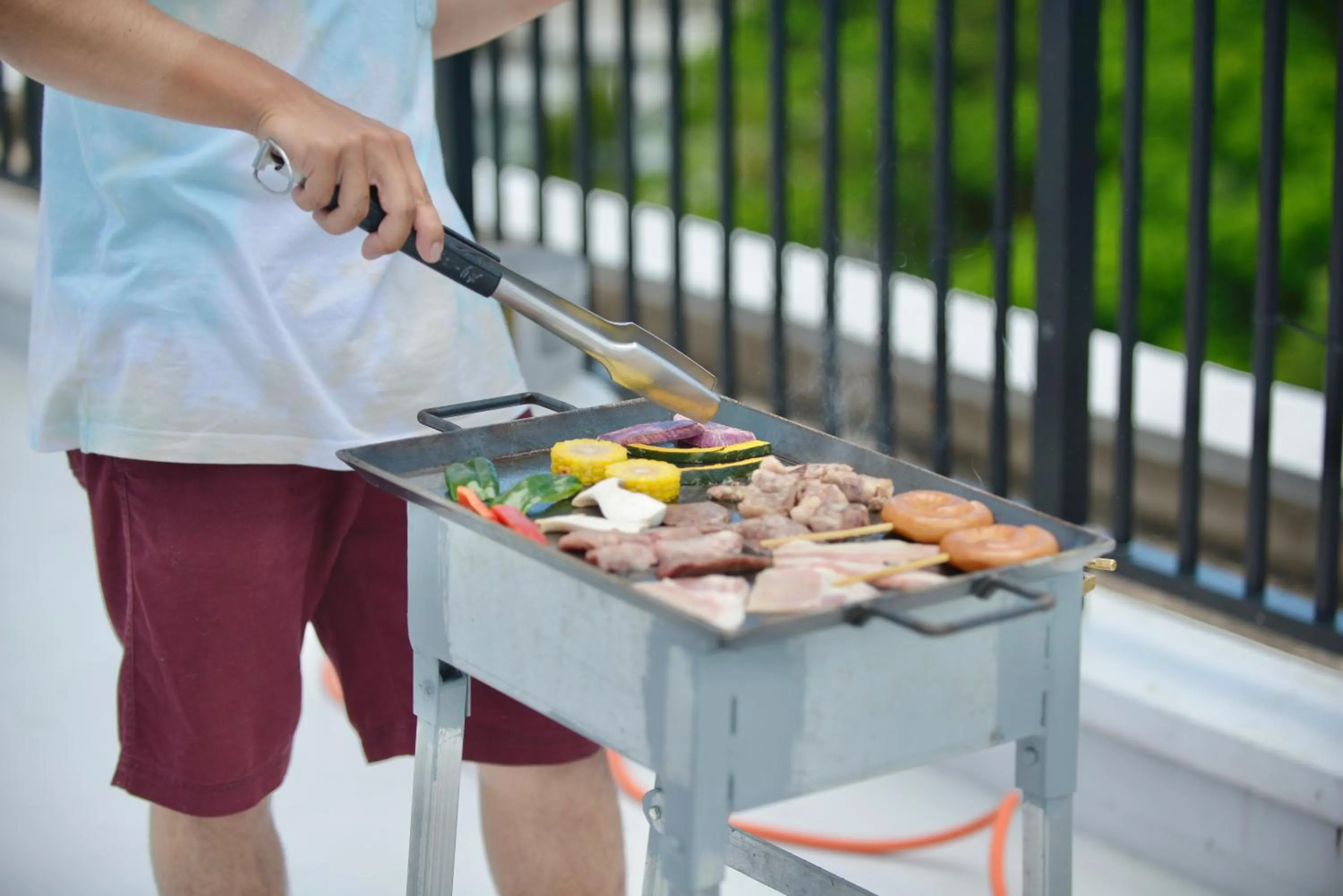 BBQ facilities in Karry CONDO CHURAUMI