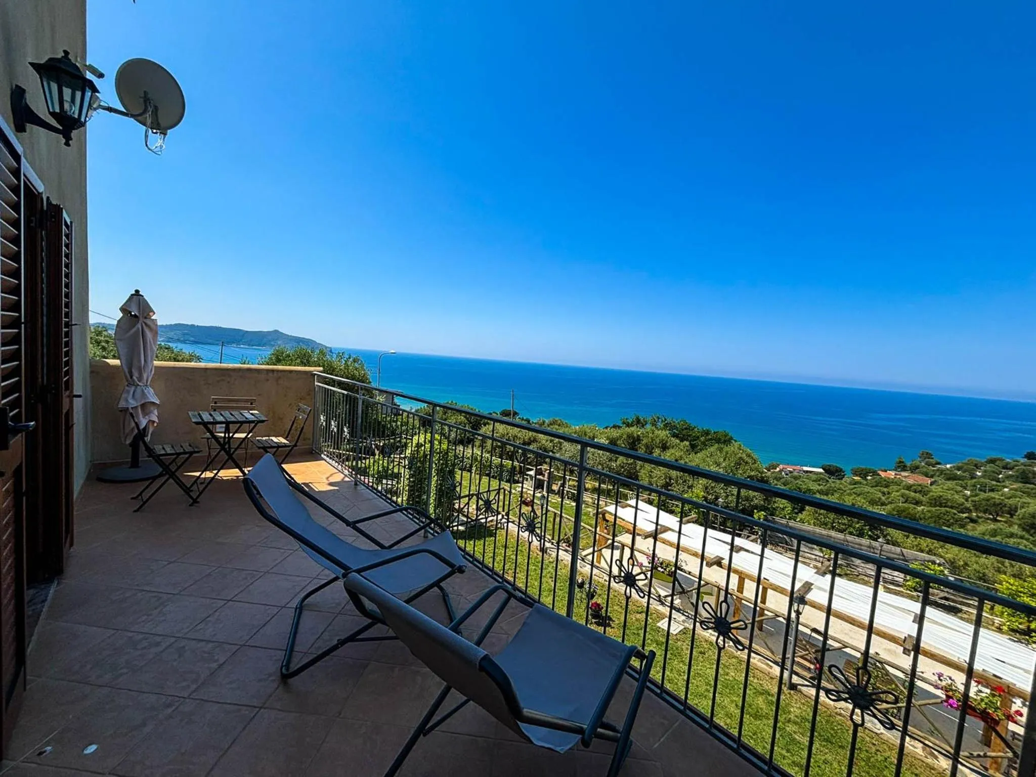 Balcony/Terrace in Tramonti d'Oro