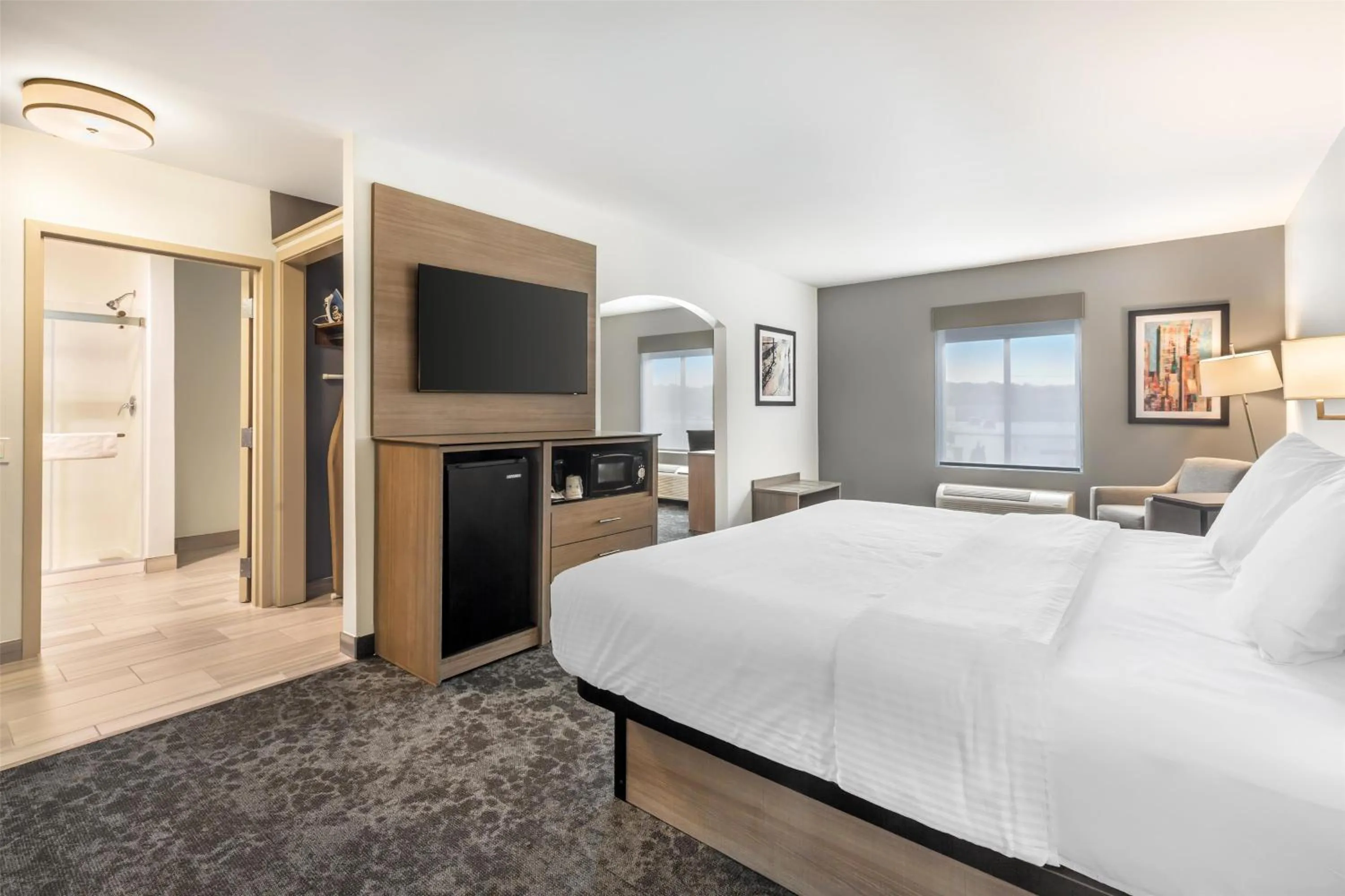 Bedroom, Bed in Best Western Manchester