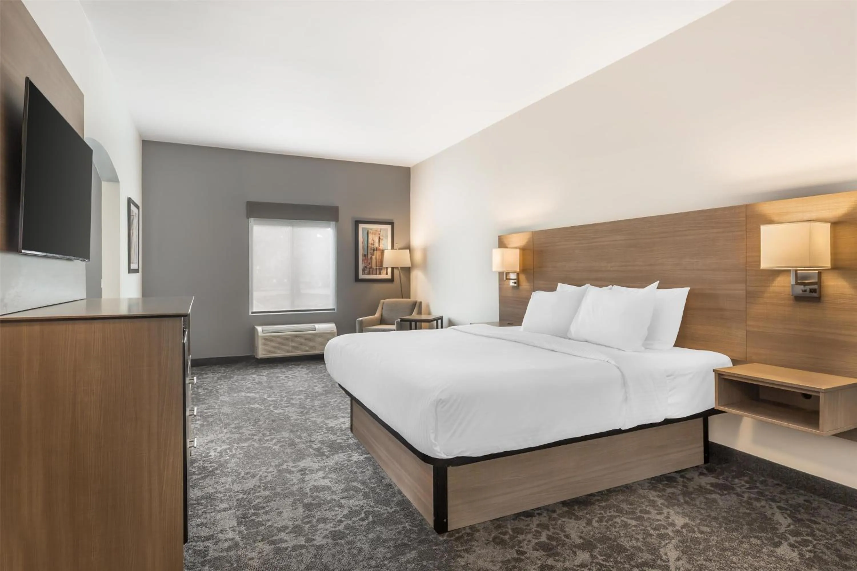 Bedroom, Bed in Best Western Manchester