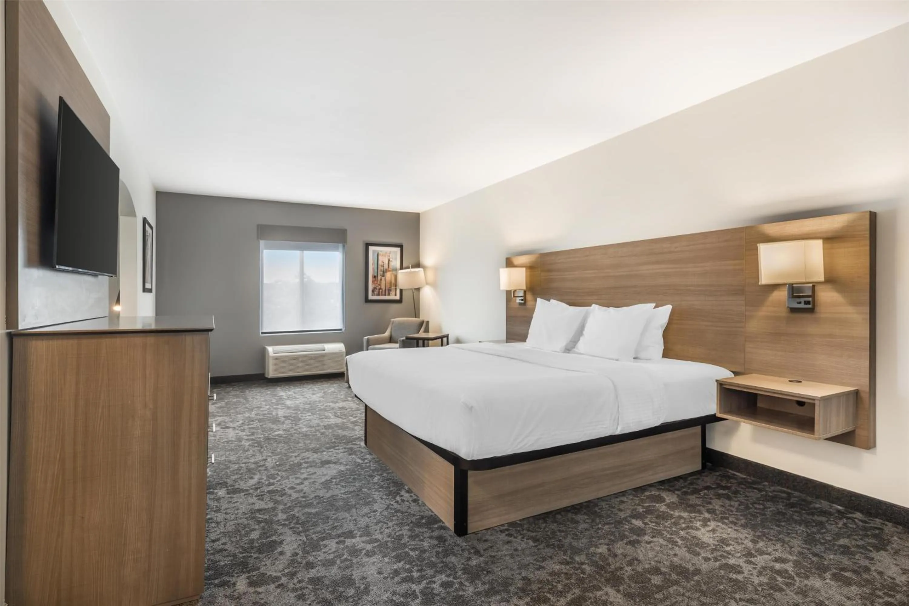 Bedroom, Bed in Best Western Manchester