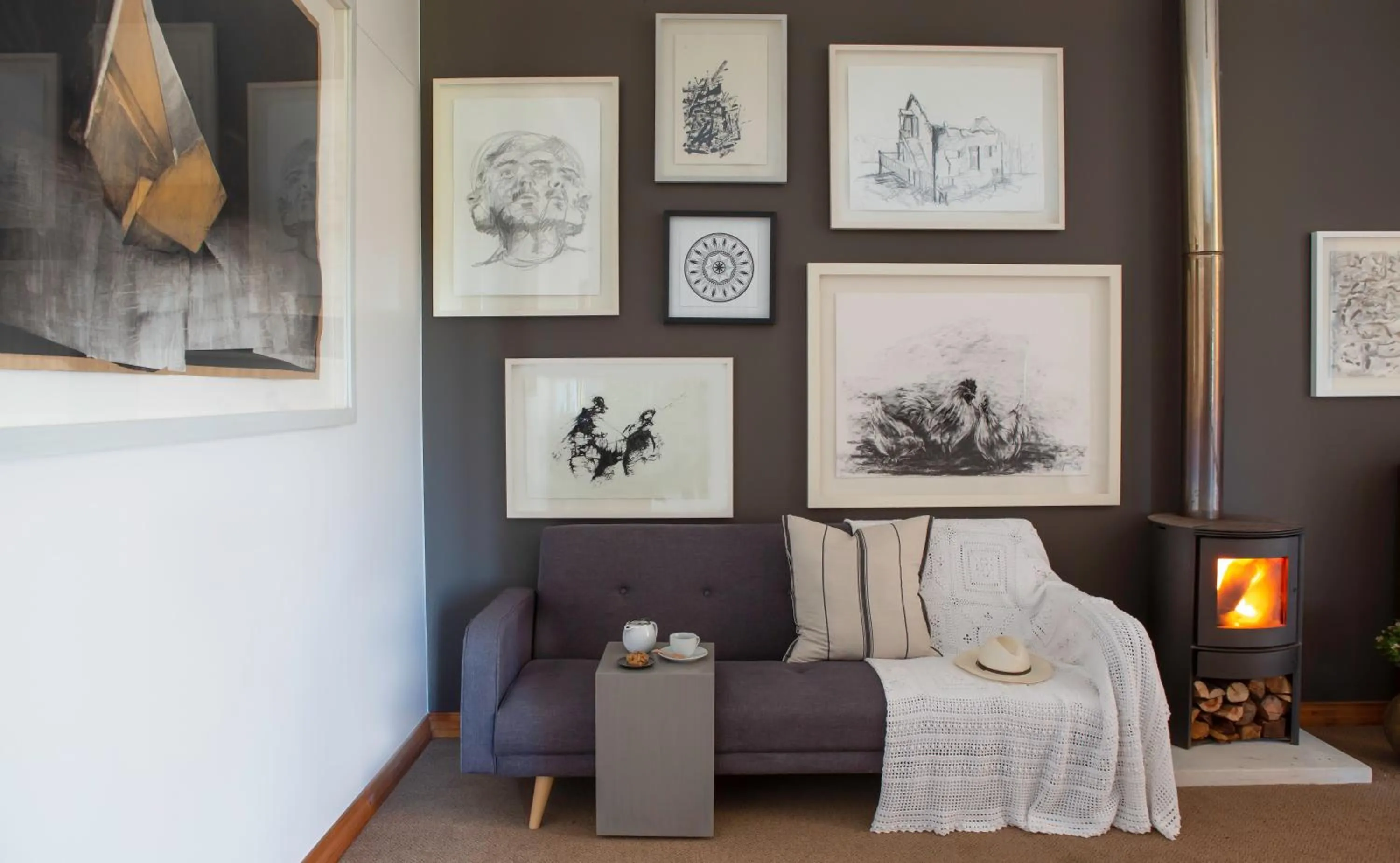 Seating area in Hudson Manor - Entabeni, Knysna