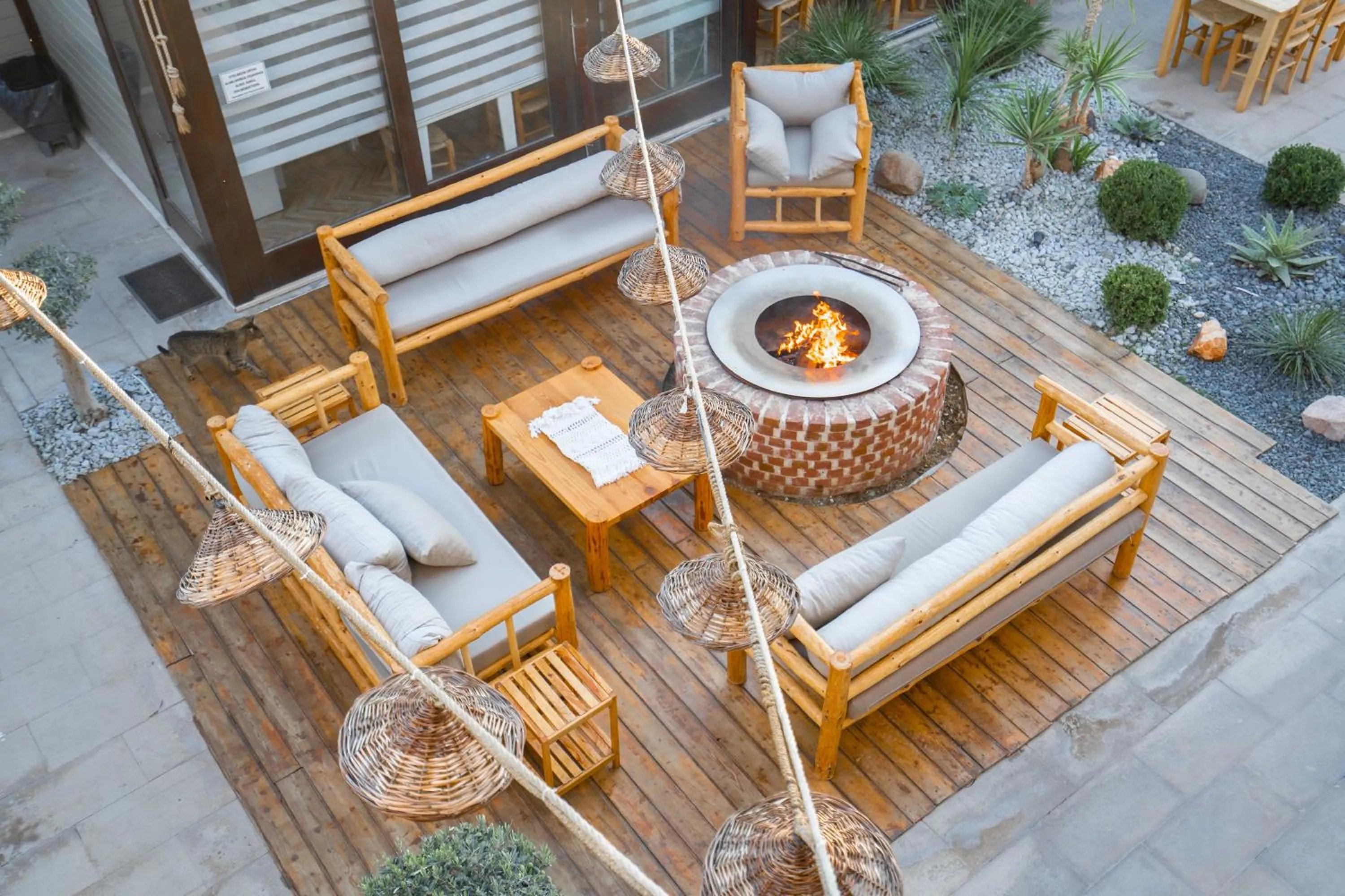 Garden in Ajlan Hotel Cunda