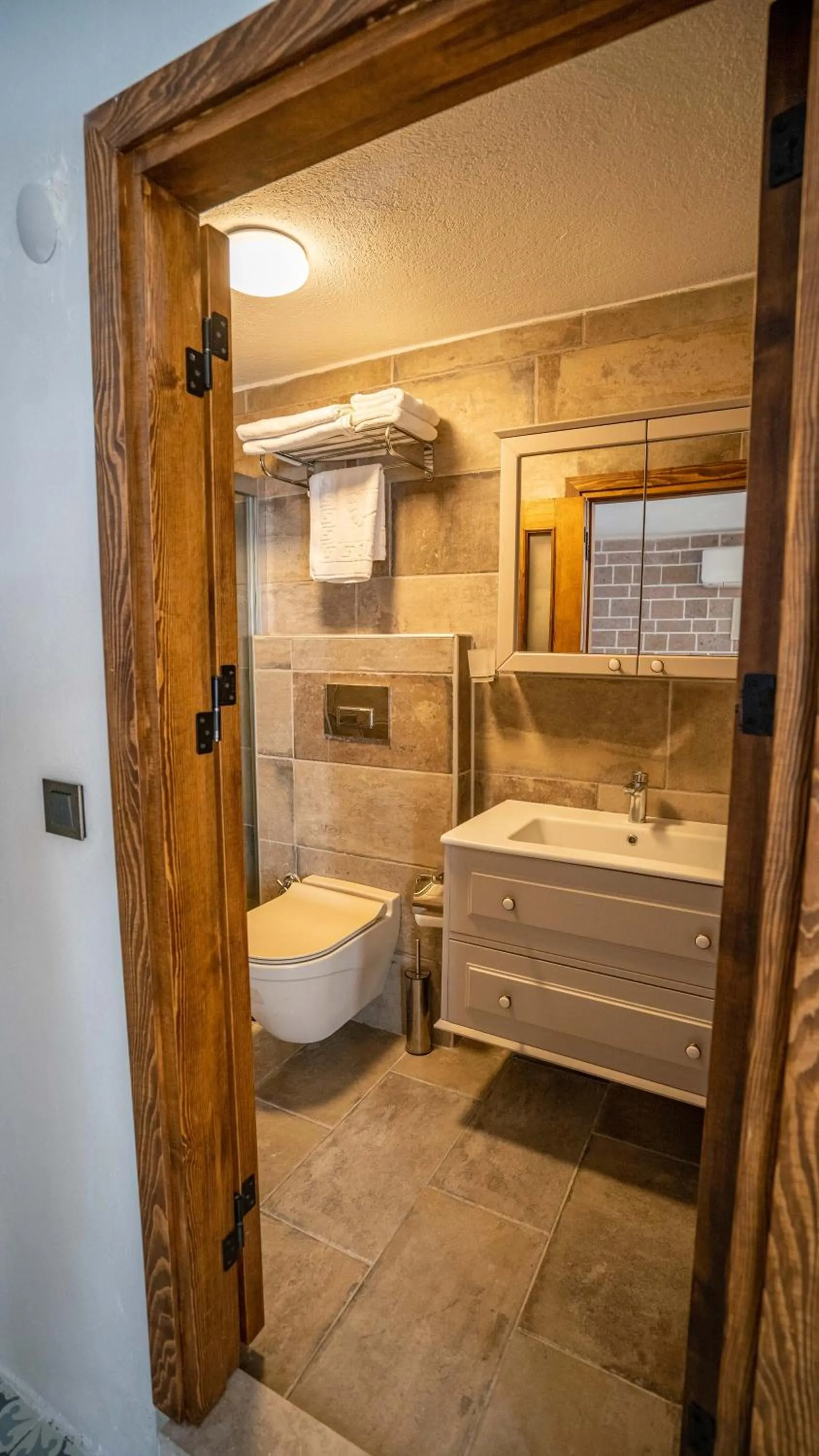 Toilet in Ajlan Hotel Cunda