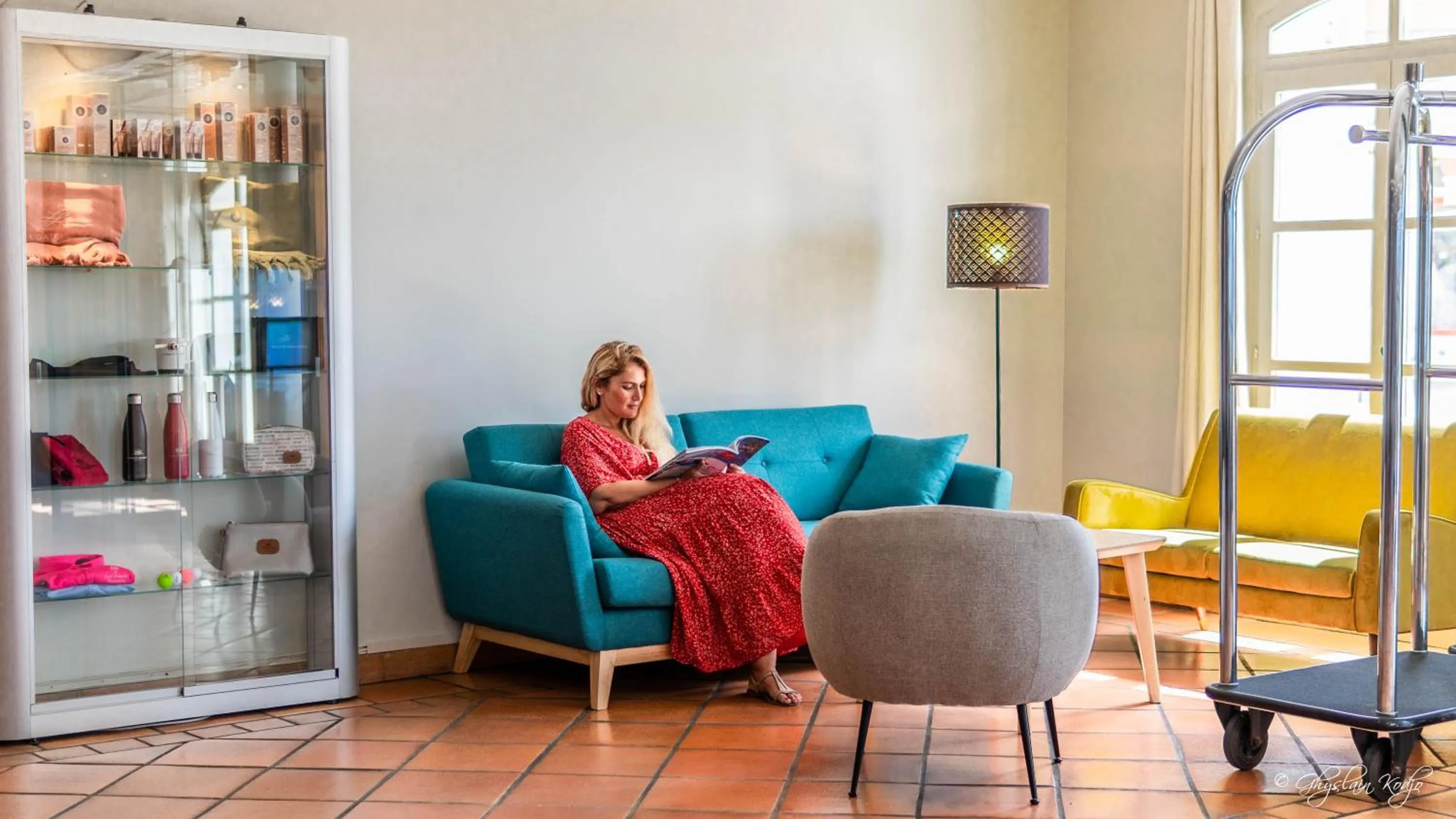 Lobby or reception in Le Fregate Provence